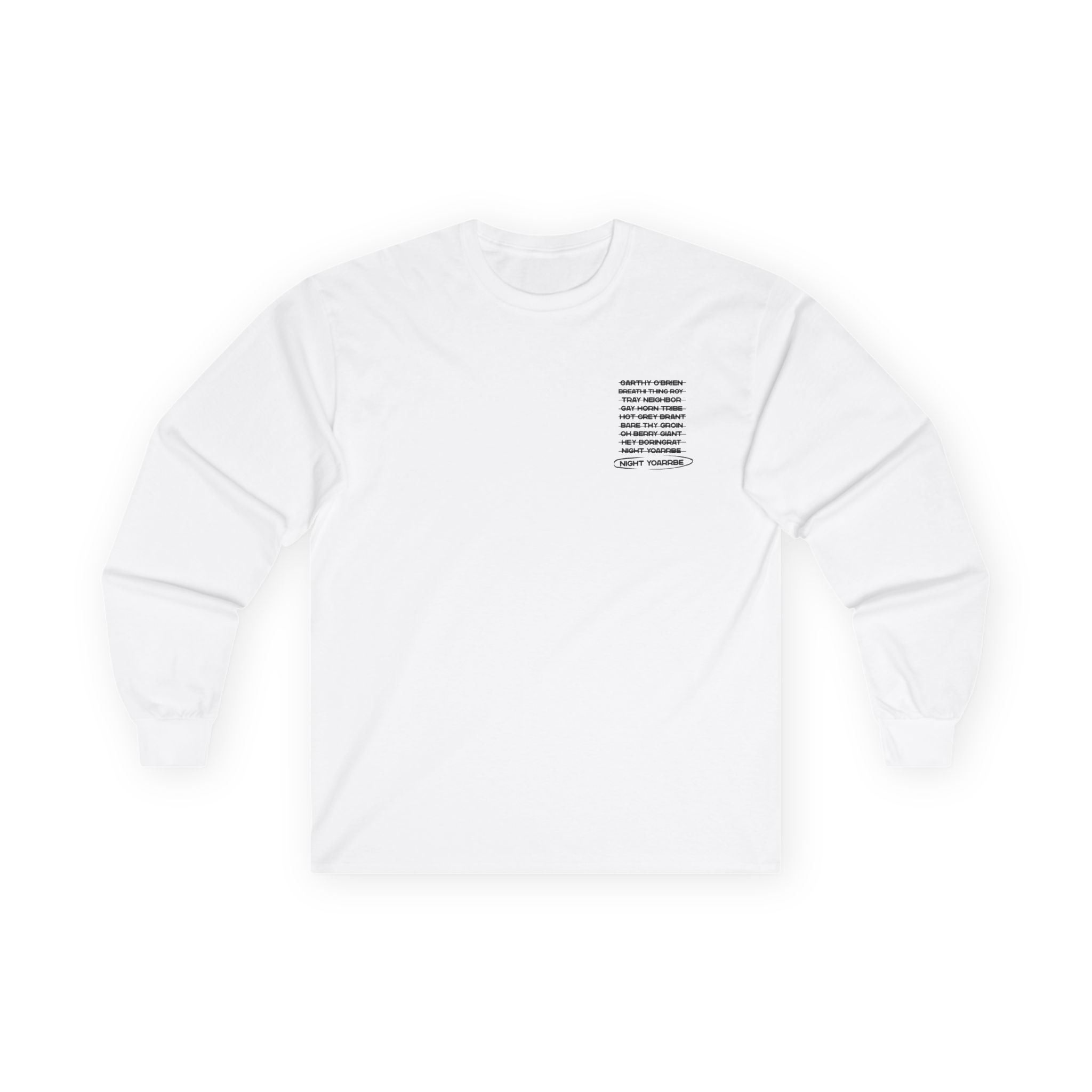 Dropout Night Yorb Anagram Unisex Ultra Cotton Long Sleeve Tee