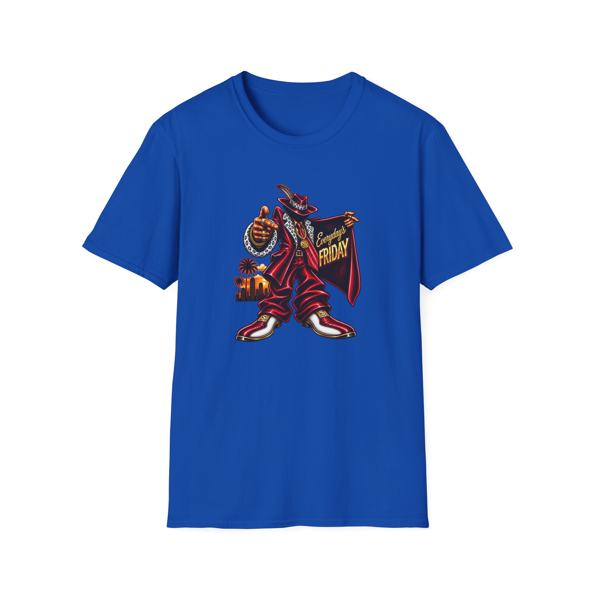 Ice Cube Pimp Unisex Softstyle T-Shirt - Image 19