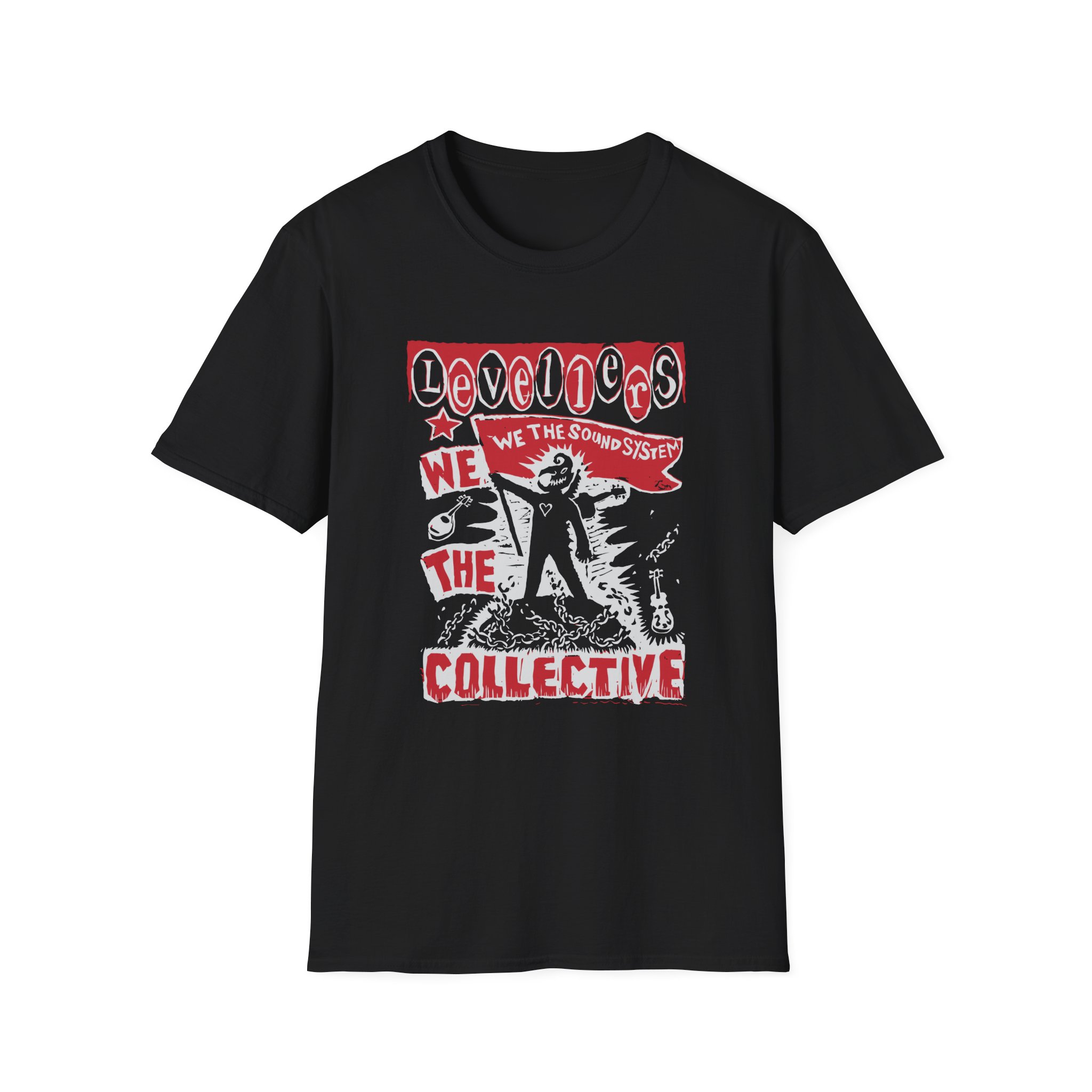 Levellers 2025 March We the Collective Tour Unisex Softstyle T-Shirt