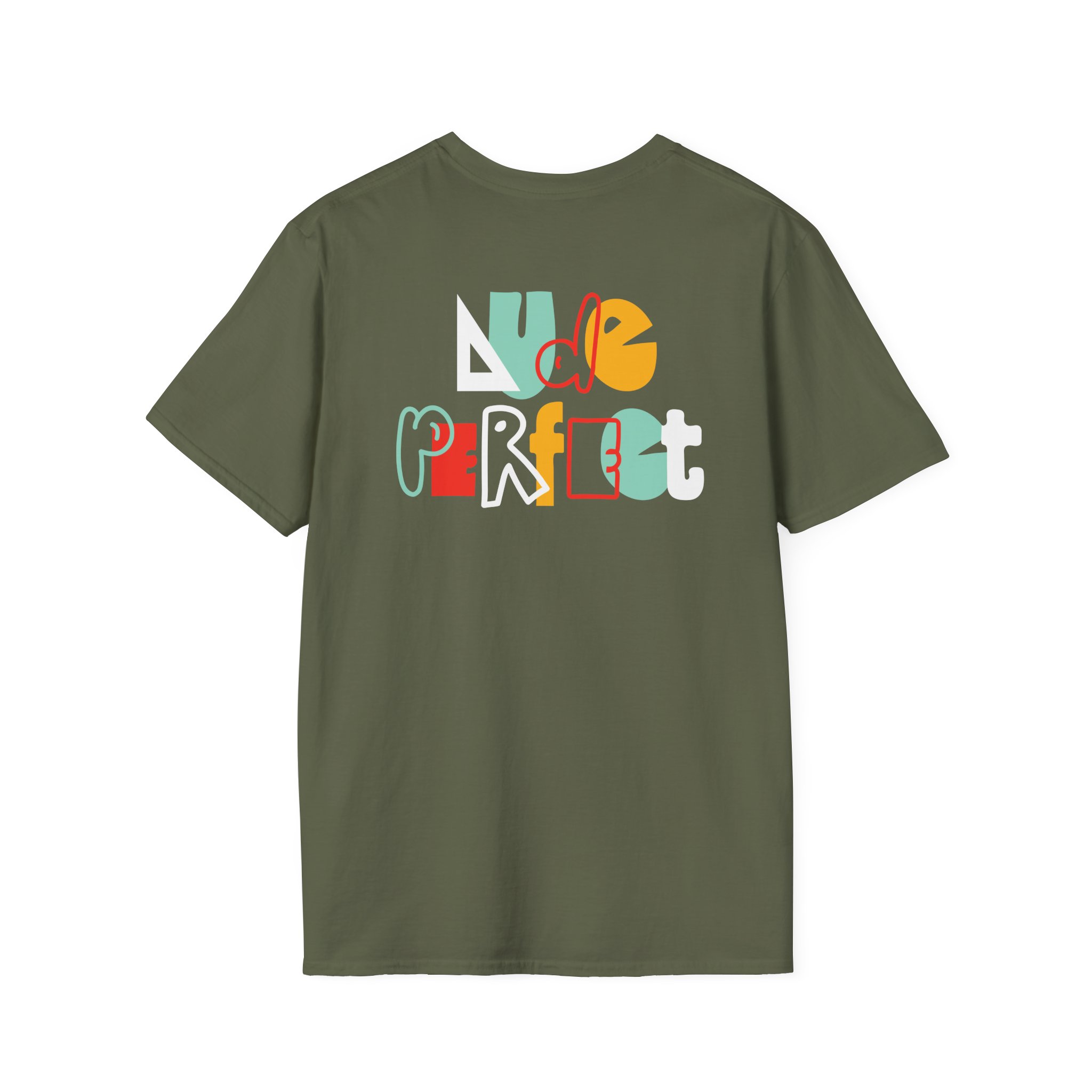 Dude Perfect Shape Unisex Softstyle T-Shirt - Image 8