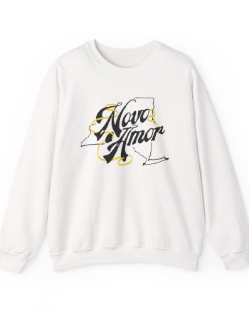 Novo Amor Ny Ribbon Unisex Heavy Blend™ Crewneck Sweatshirt