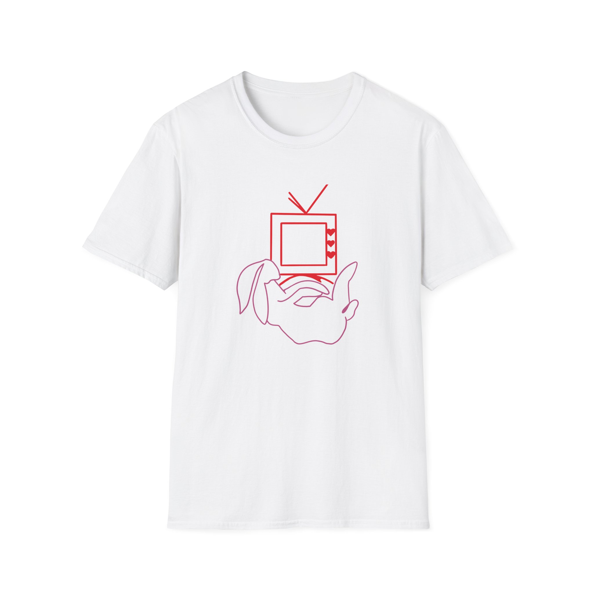 Love on Tour Harry Styles Bunny Tv Unisex Softstyle T-Shirt