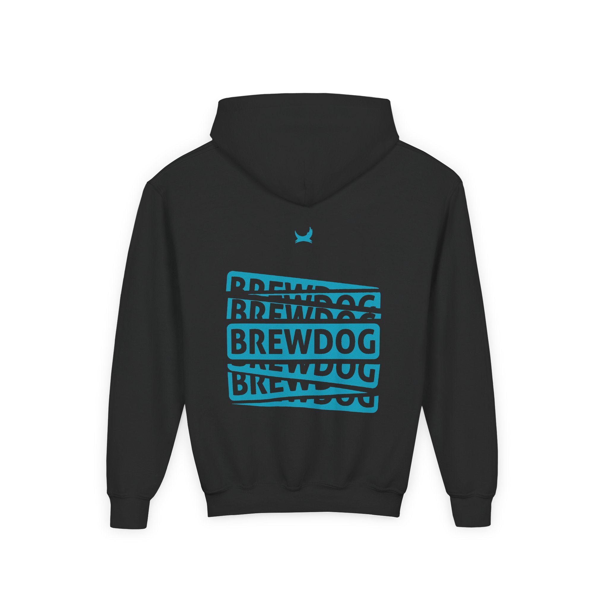 Brewdog Stacked Youth Heavy Blend Hooded Sweatshirt - Image 2