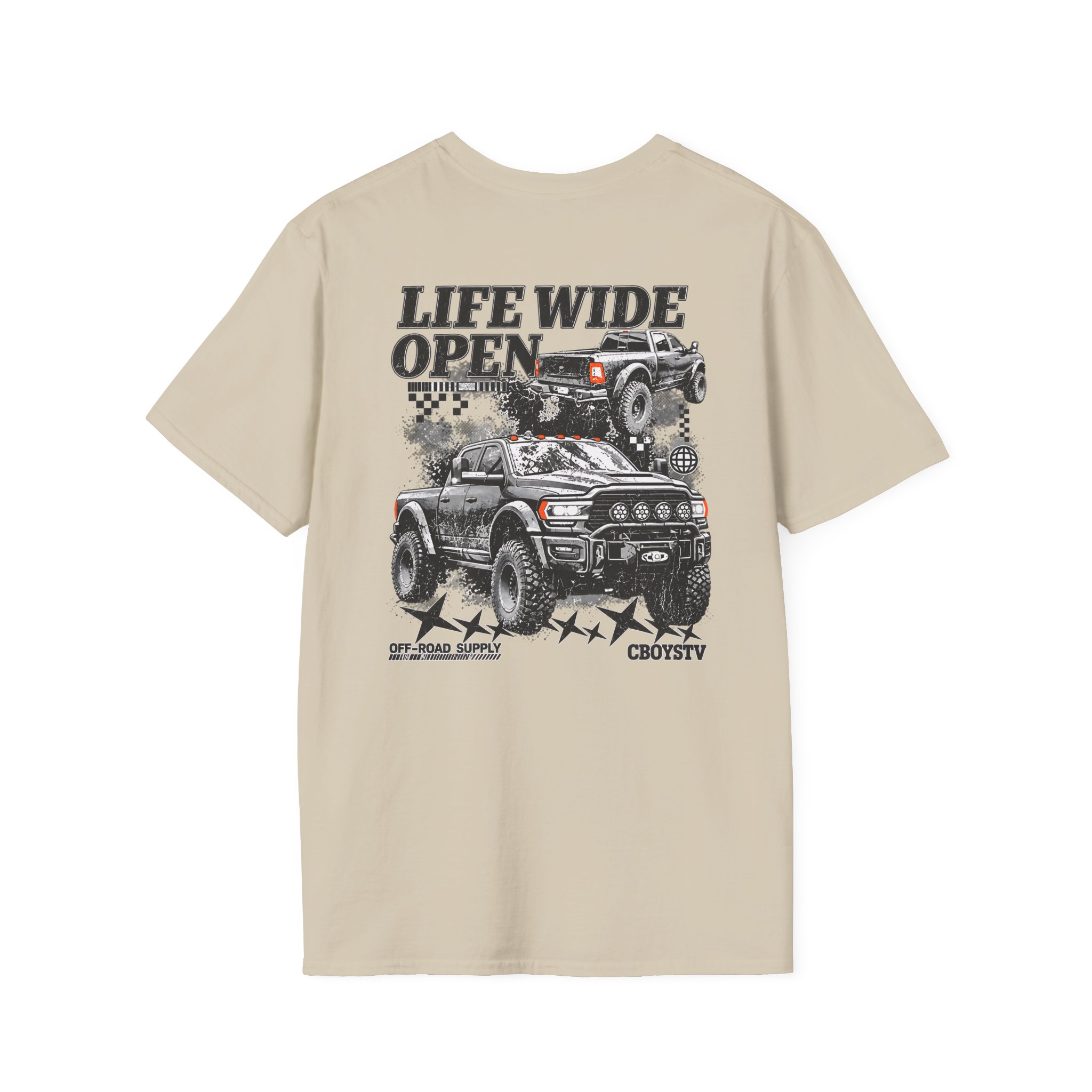 Cboystv Prospector Whiteout Unisex Softstyle T-Shirt - Image 4