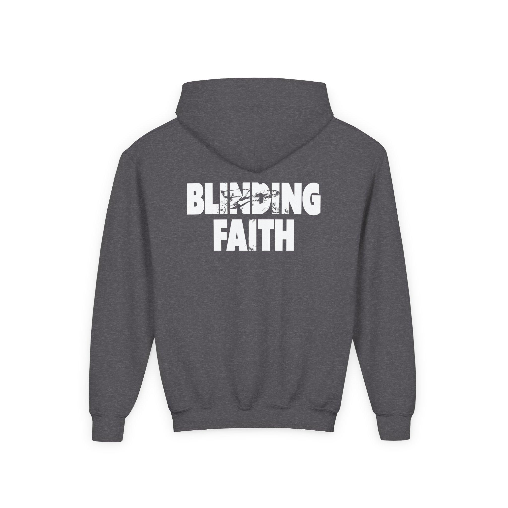 Knocked Loose Blinding Faith Royal Youth Heavy Blend Hooded Sweatshirt - Image 8