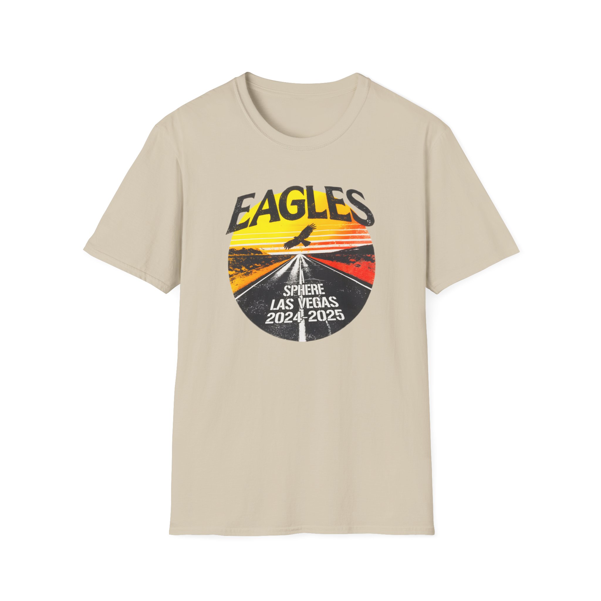 The Eagles Sphere 2024 / 2025 Sunset Unisex Softstyle T-Shirt