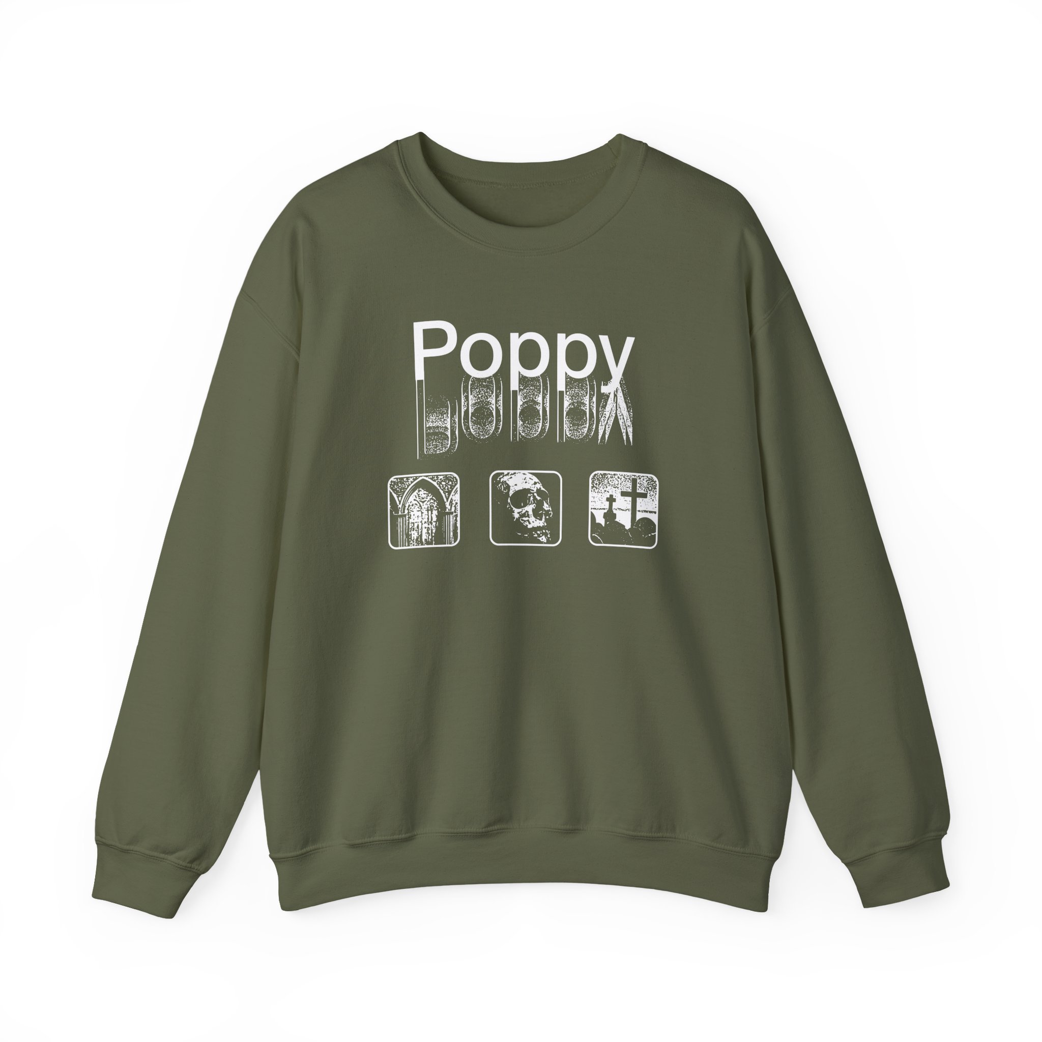 Poppy End of You Unisex Heavy Blend™ Crewneck Sweatshirt - Image 5
