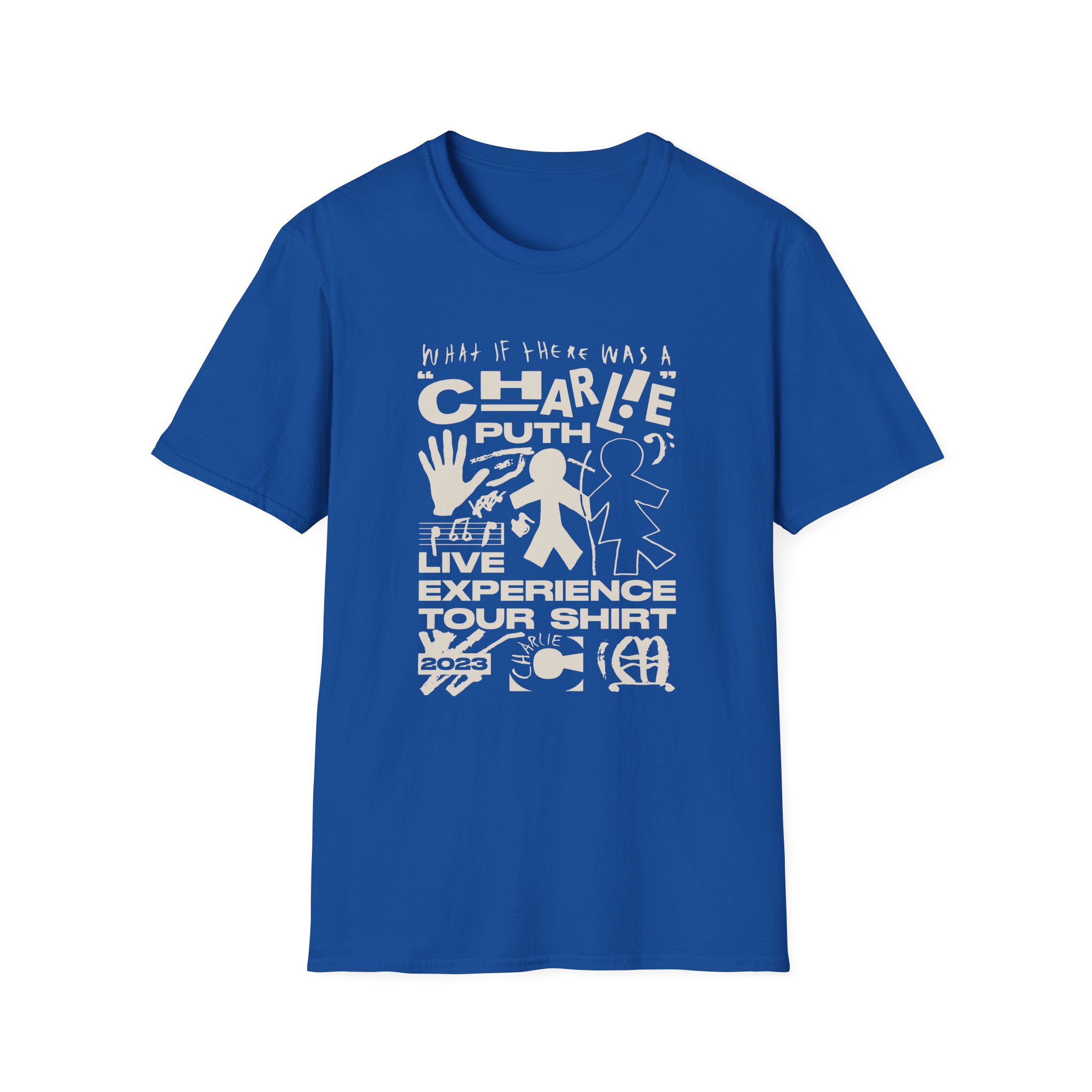 Charlie Puth What If There Was A Tour Unisex Softstyle T-Shirt - Image 11