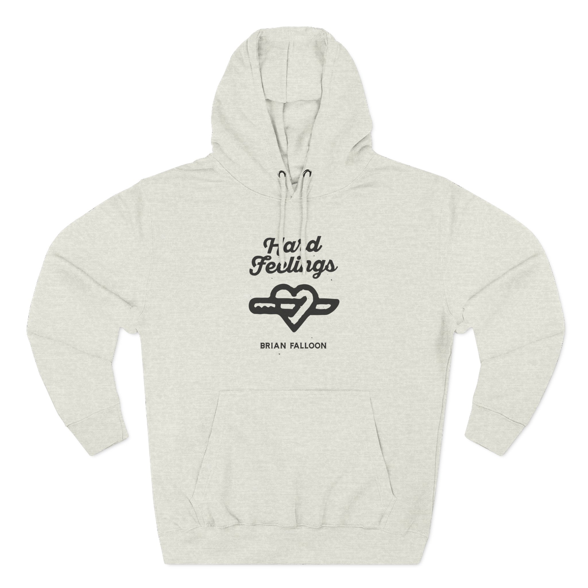 Brian Fallon Hard Feelings Three-Panel Fleece Hoodie - Image 9