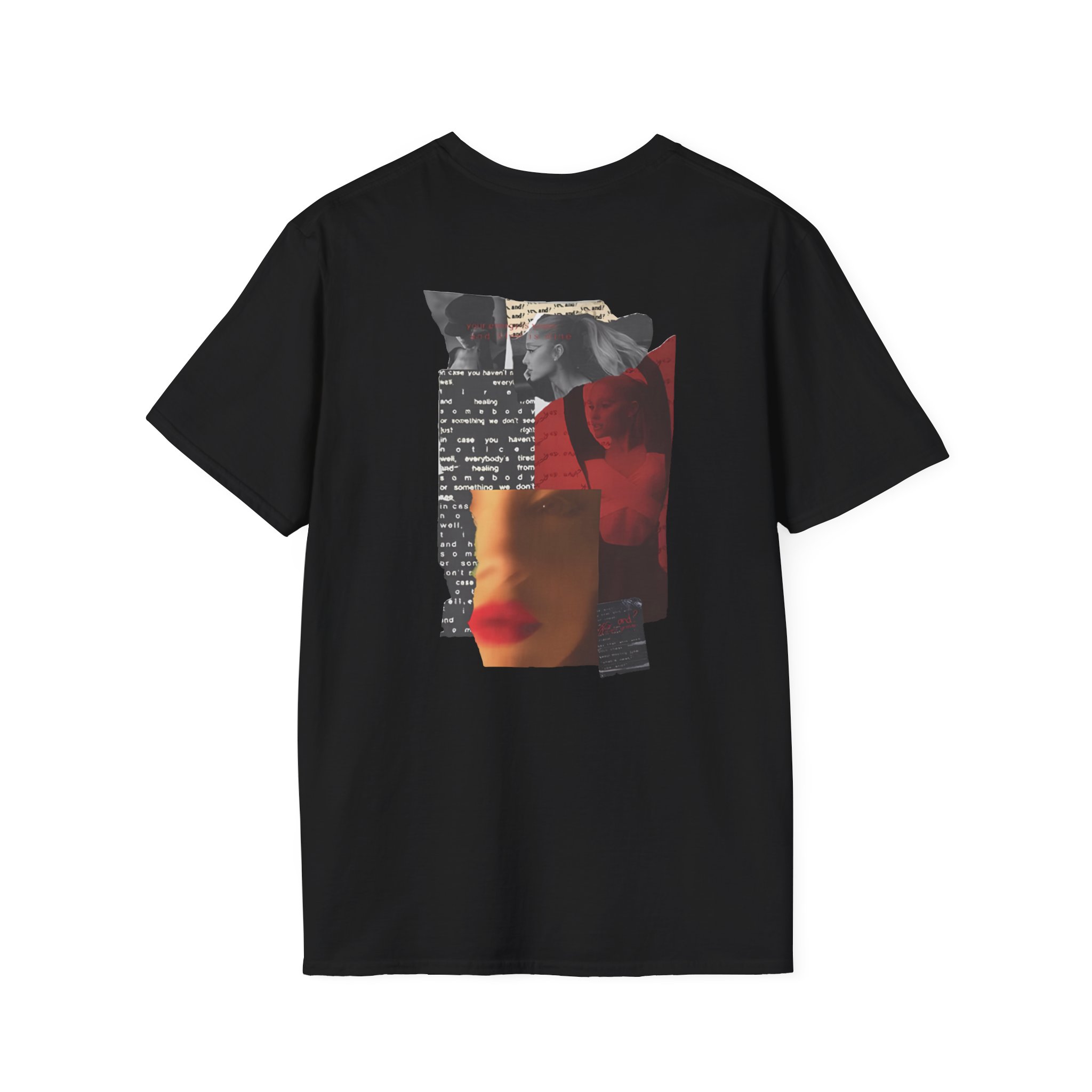 AG Yes, and? Collage Unisex Softstyle T-Shirt - Image 4