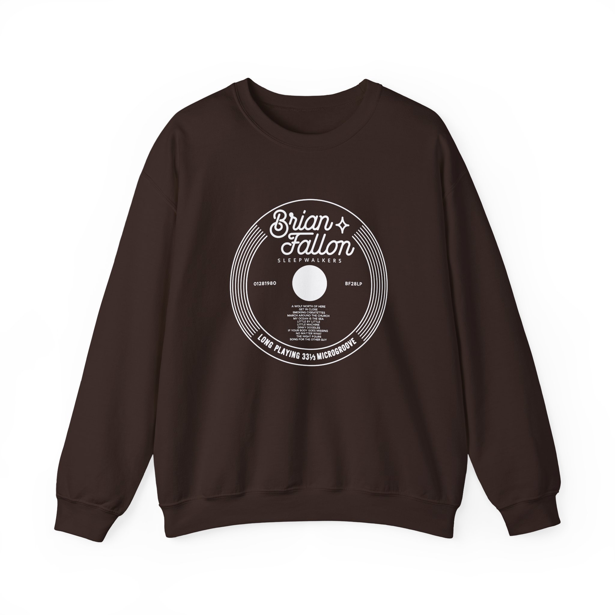 Brian Fallon Record Unisex Heavy Blend™ Crewneck Sweatshirt - Image 5
