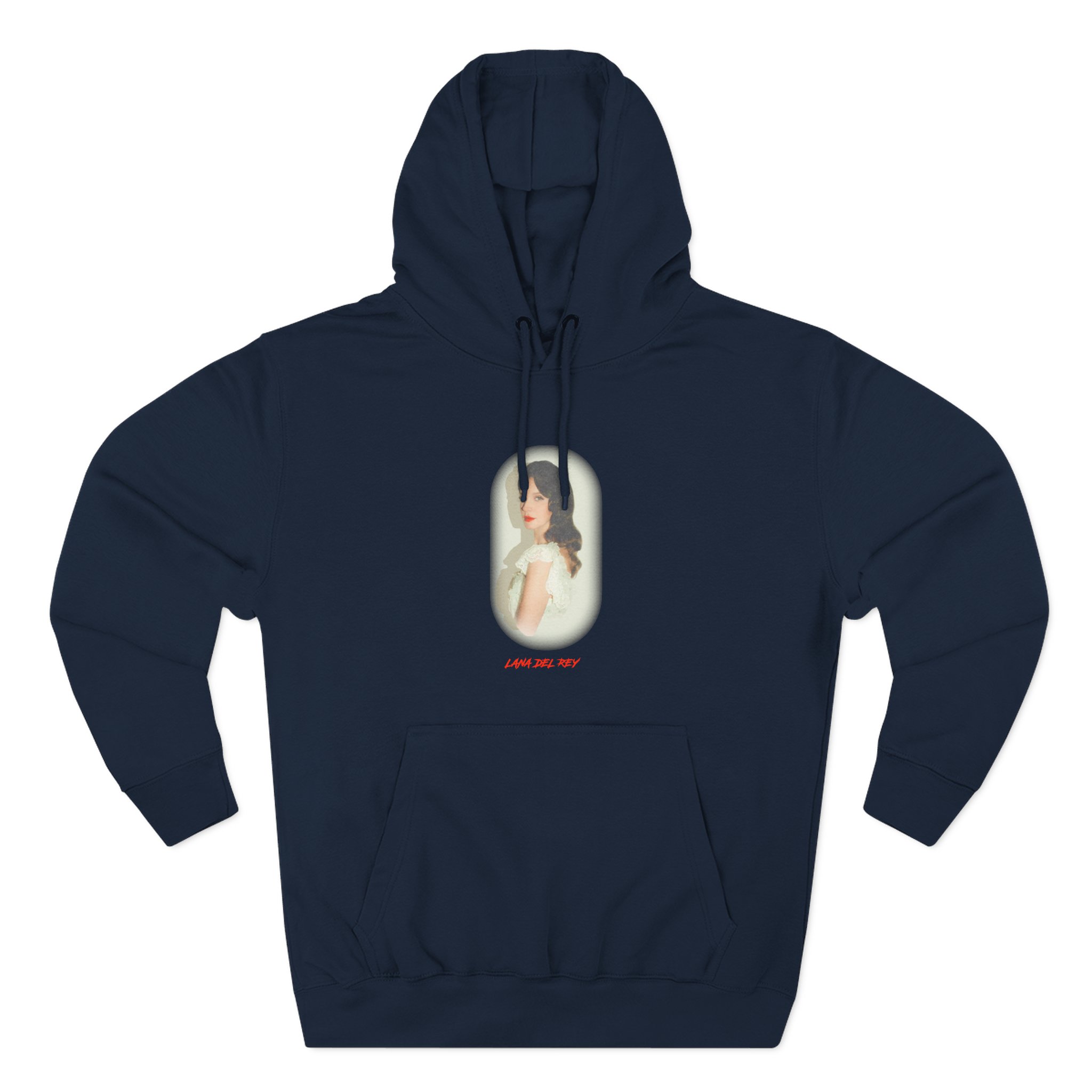 Lanadelrey Indio Portrait Three-Panel Fleece Hoodie - Image 11
