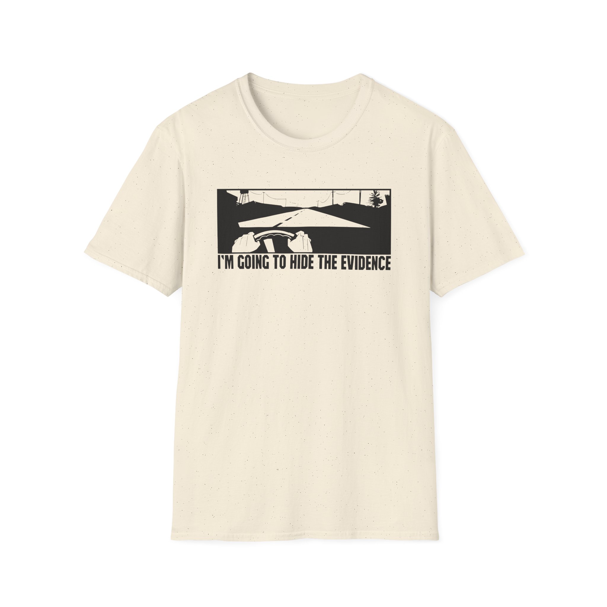 Shroud Hide The Evidence Unisex Softstyle T-Shirt - Image 7