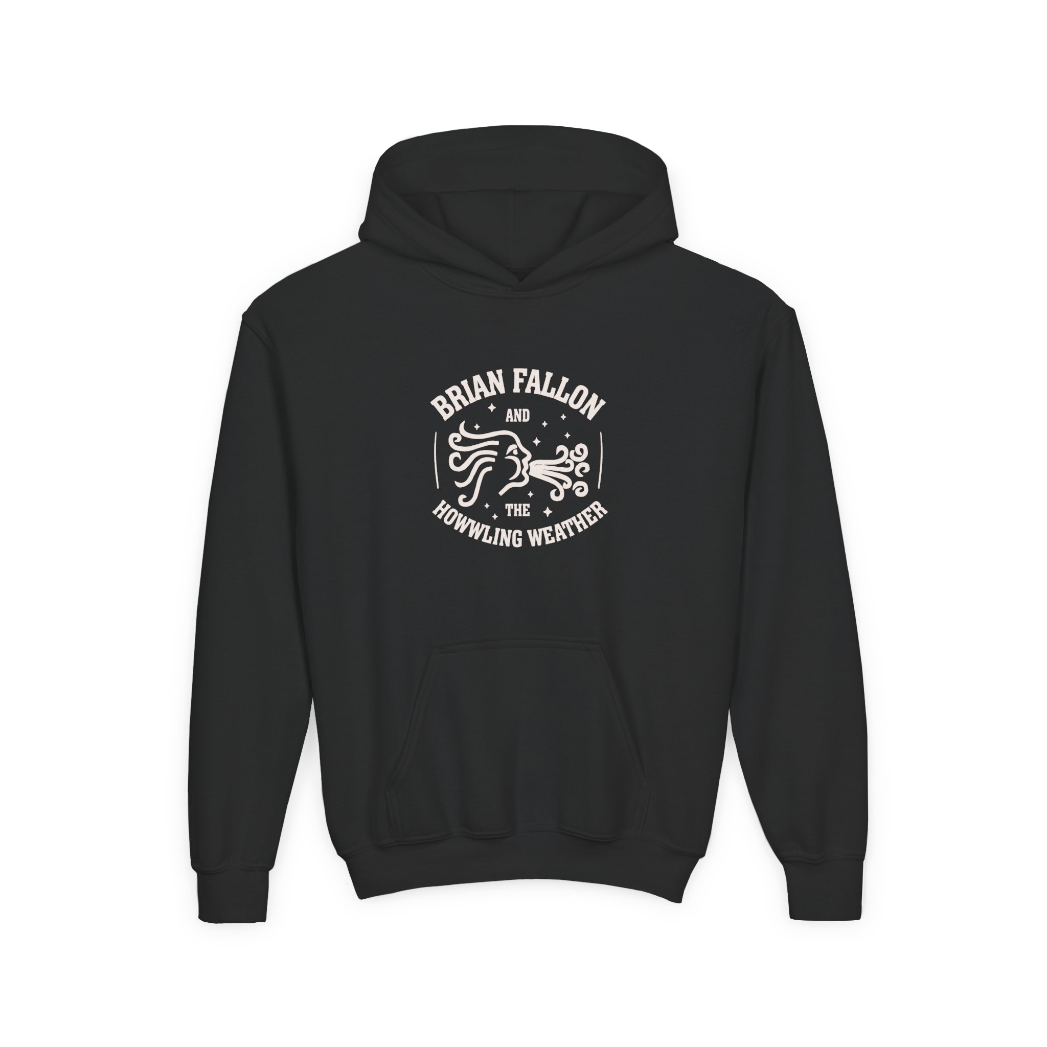 Brian Fallon Howling Weather Youth Heavy Blend Hooded Sweatshirt