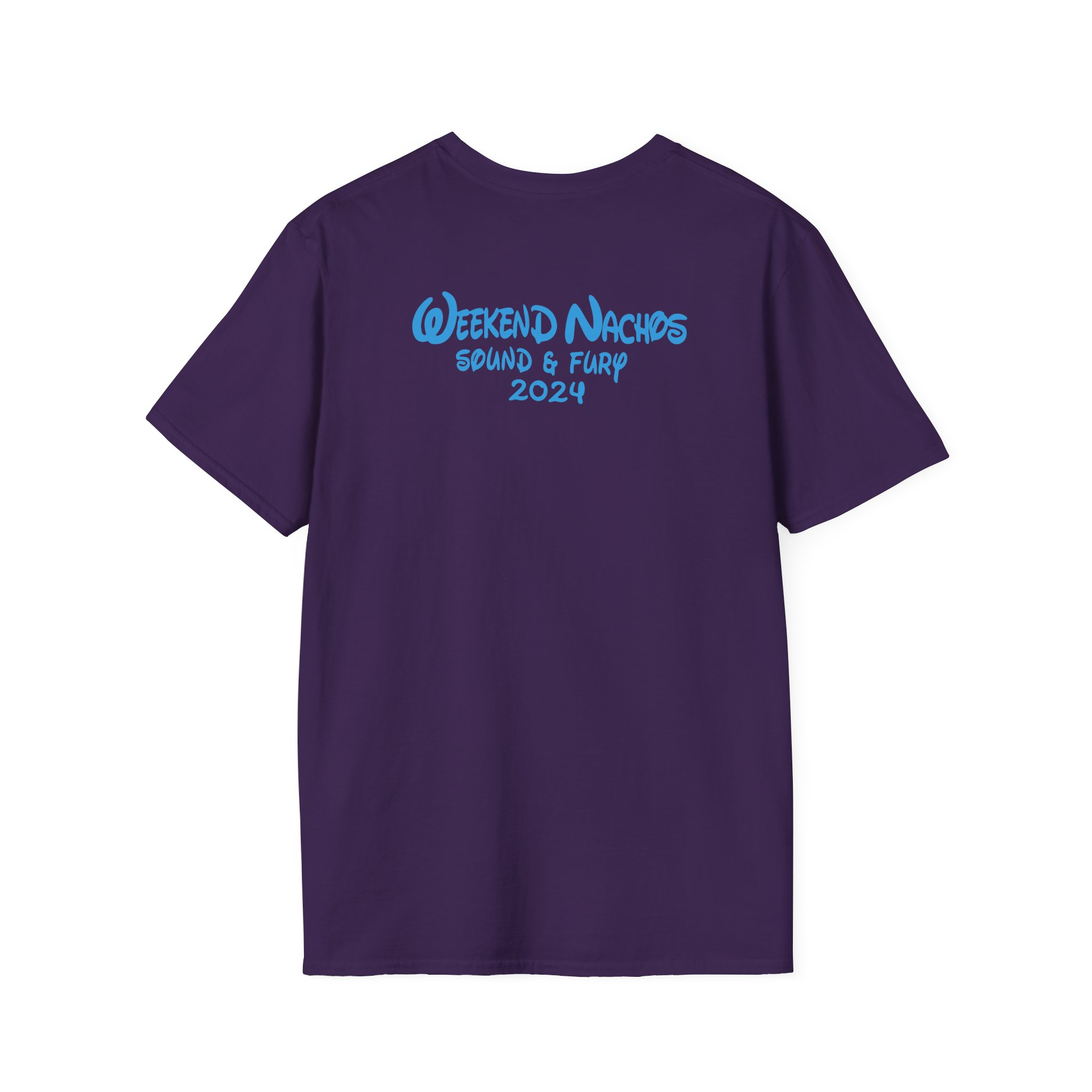 Weekend Nachos Sound and Fury Unisex Softstyle T-Shirt - Image 16