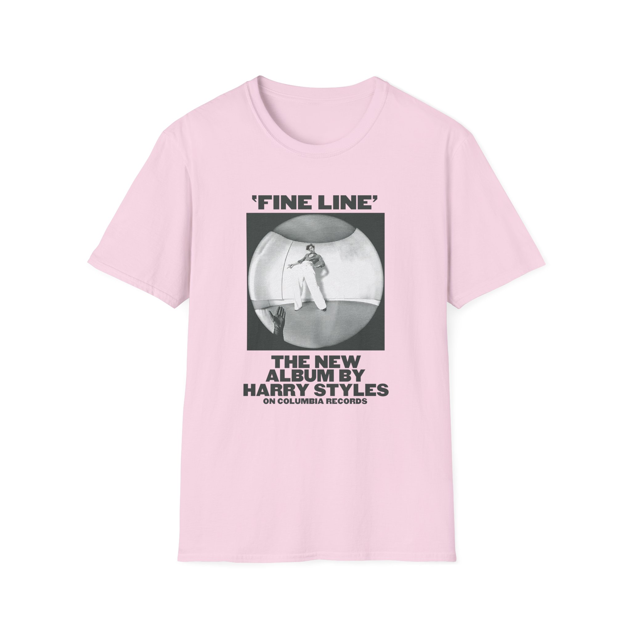 Love on Tour Fine Line Unisex Softstyle T-Shirt - Image 17