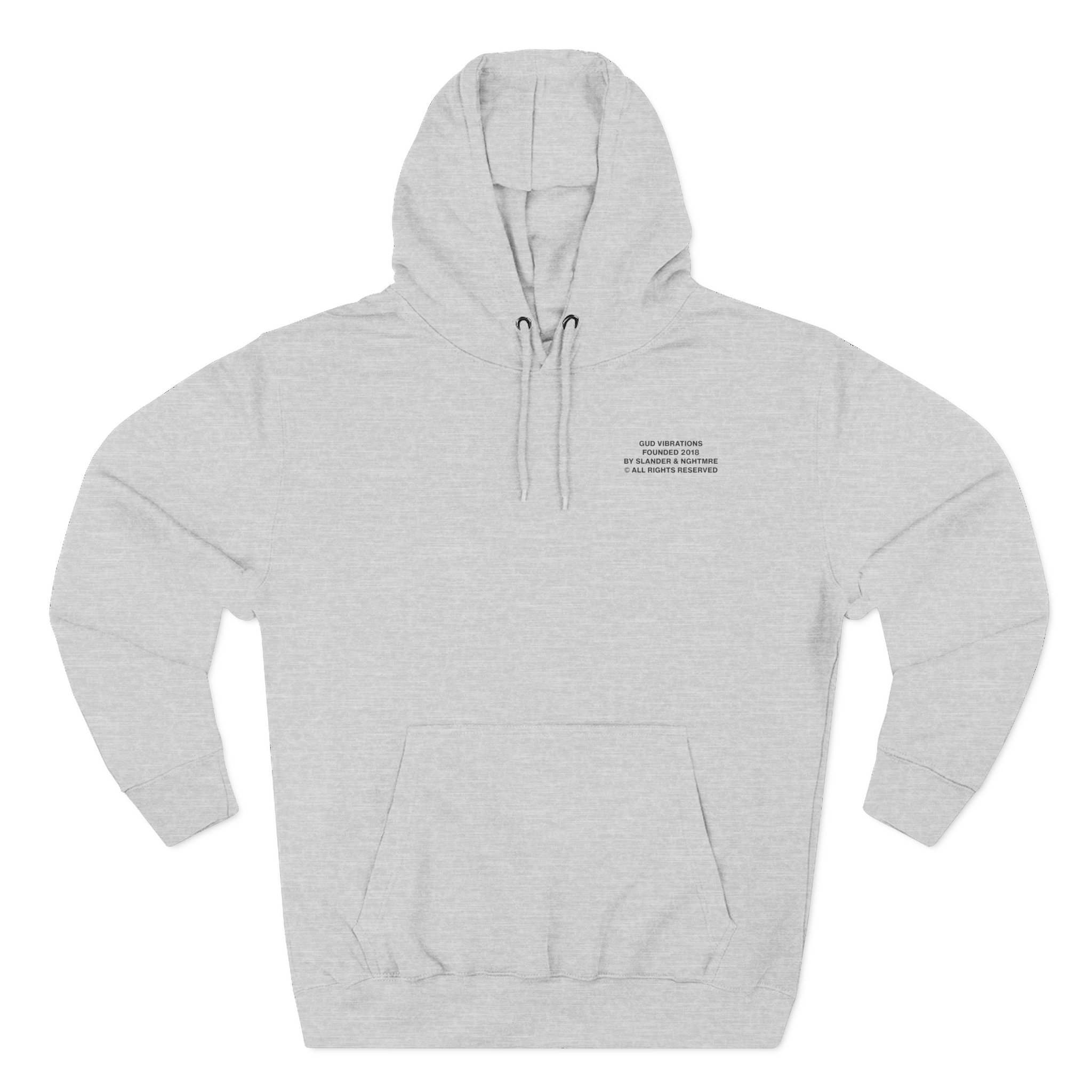 Slander Gud Vibrations Graffiti Three-Panel Fleece Hoodie - Image 3