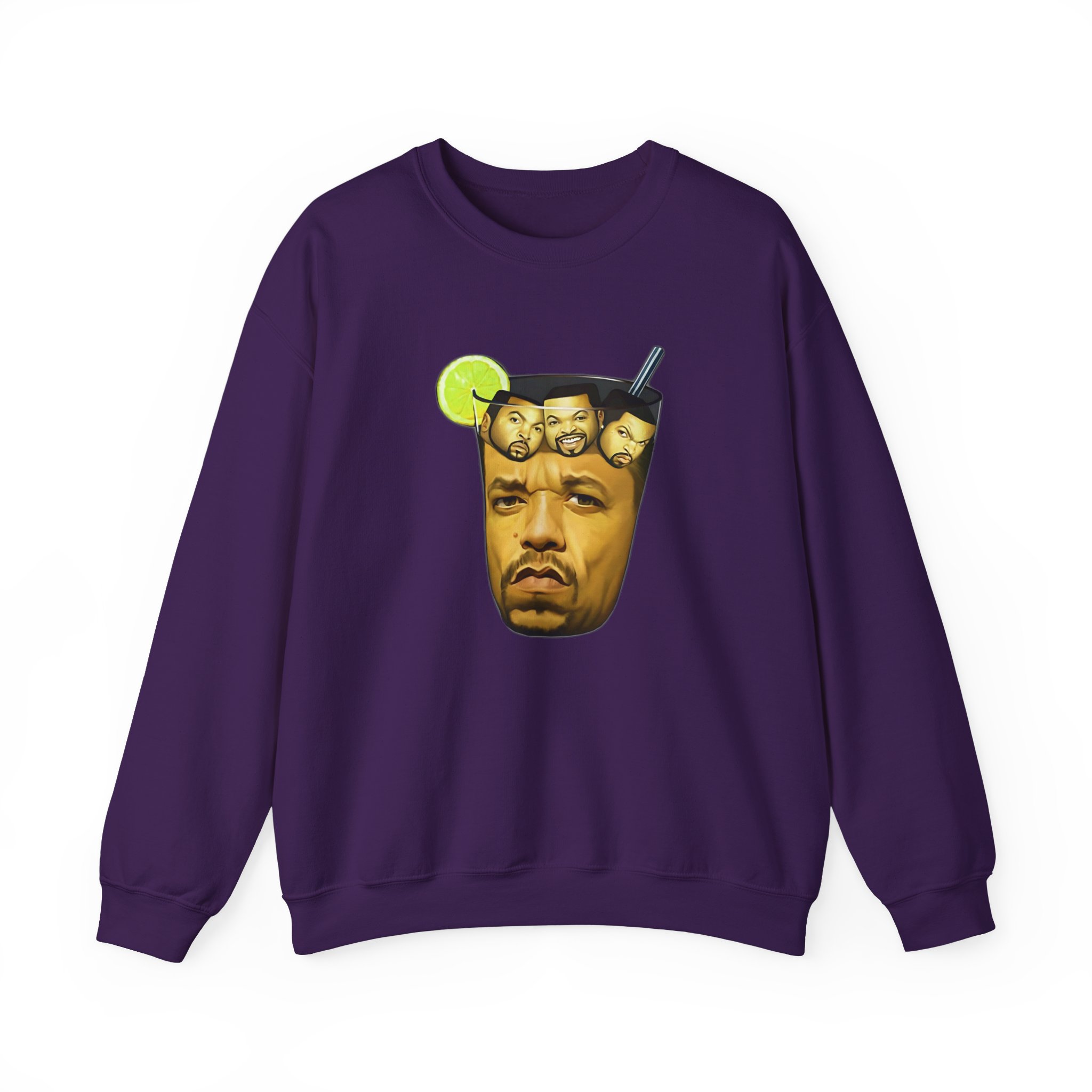 Ice Cube In Iced Tea Unisex Heavy Blend™ Crewneck Sweatshirt - Image 15