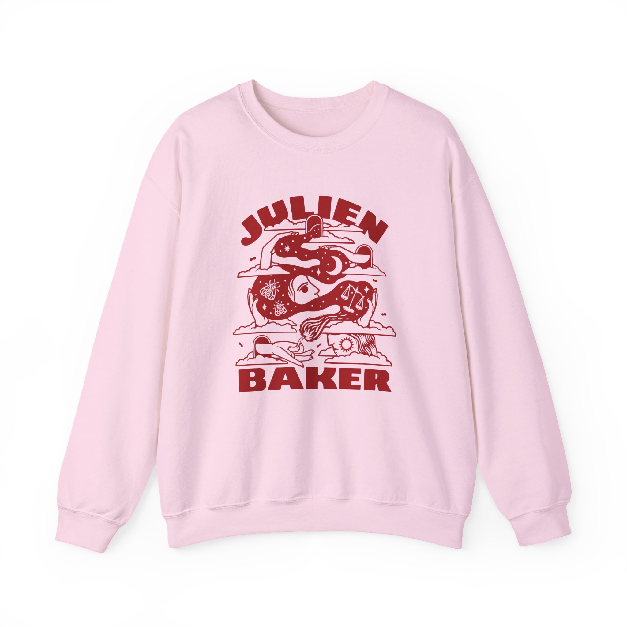 Julien Baker Cloudhead Unisex Heavy Blend™ Crewneck Sweatshirt - Image 11