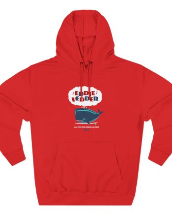 Eddie Vedder Whale Three-Panel Fleece Hoodie