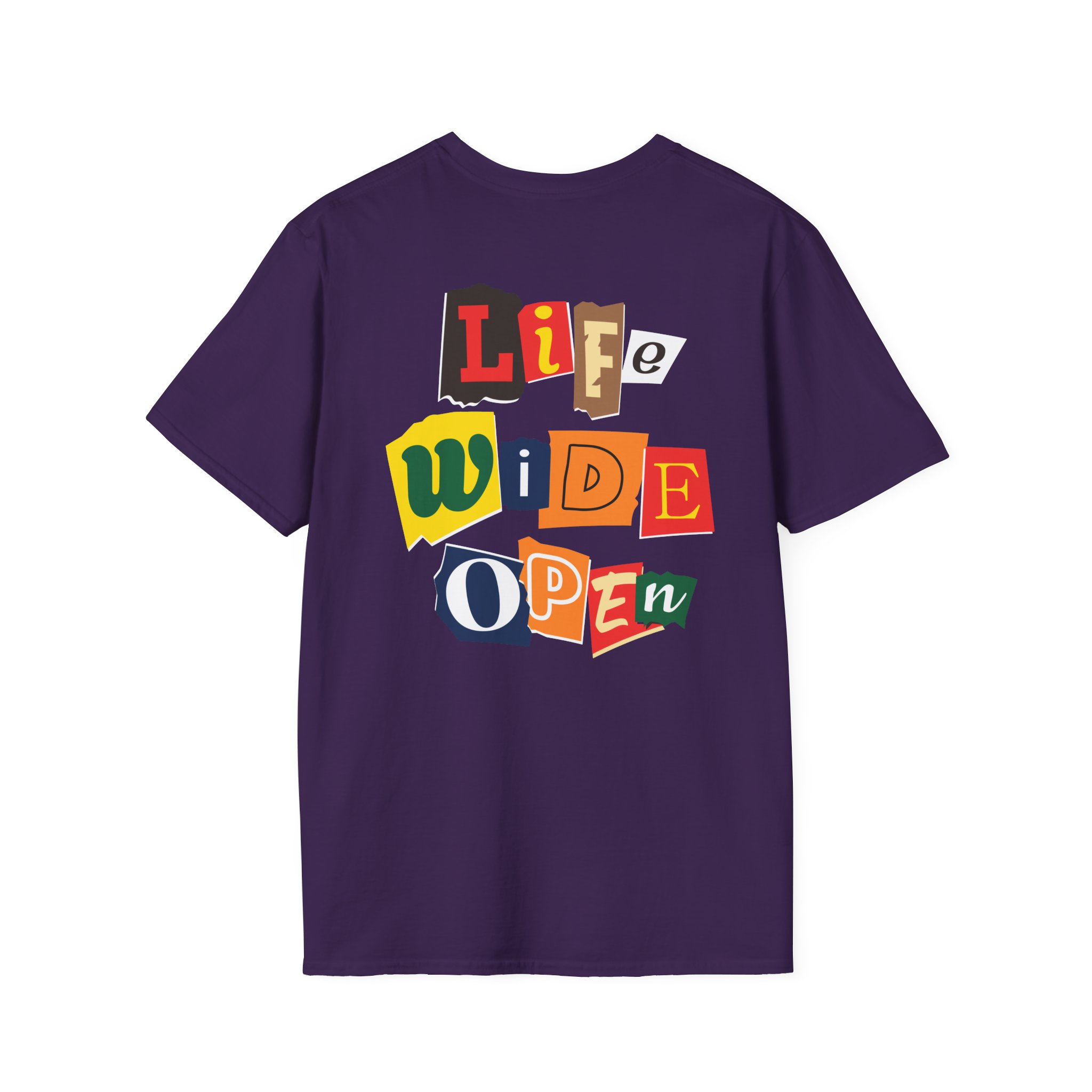 Cboystv Ransom Note Unisex Softstyle T-Shirt - Image 24