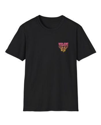 Violent Soho Blazin' Skull Gradient Unisex Softstyle T-Shirt