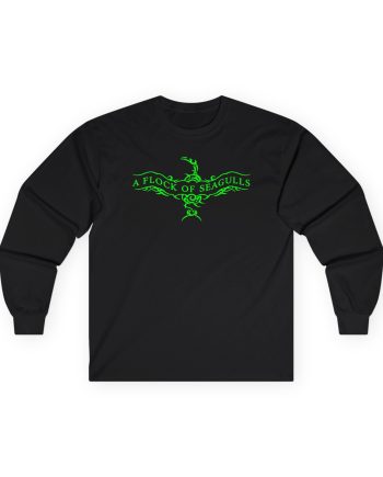 A Flock of Seagulls Logo Unisex Ultra Cotton Long Sleeve Tee