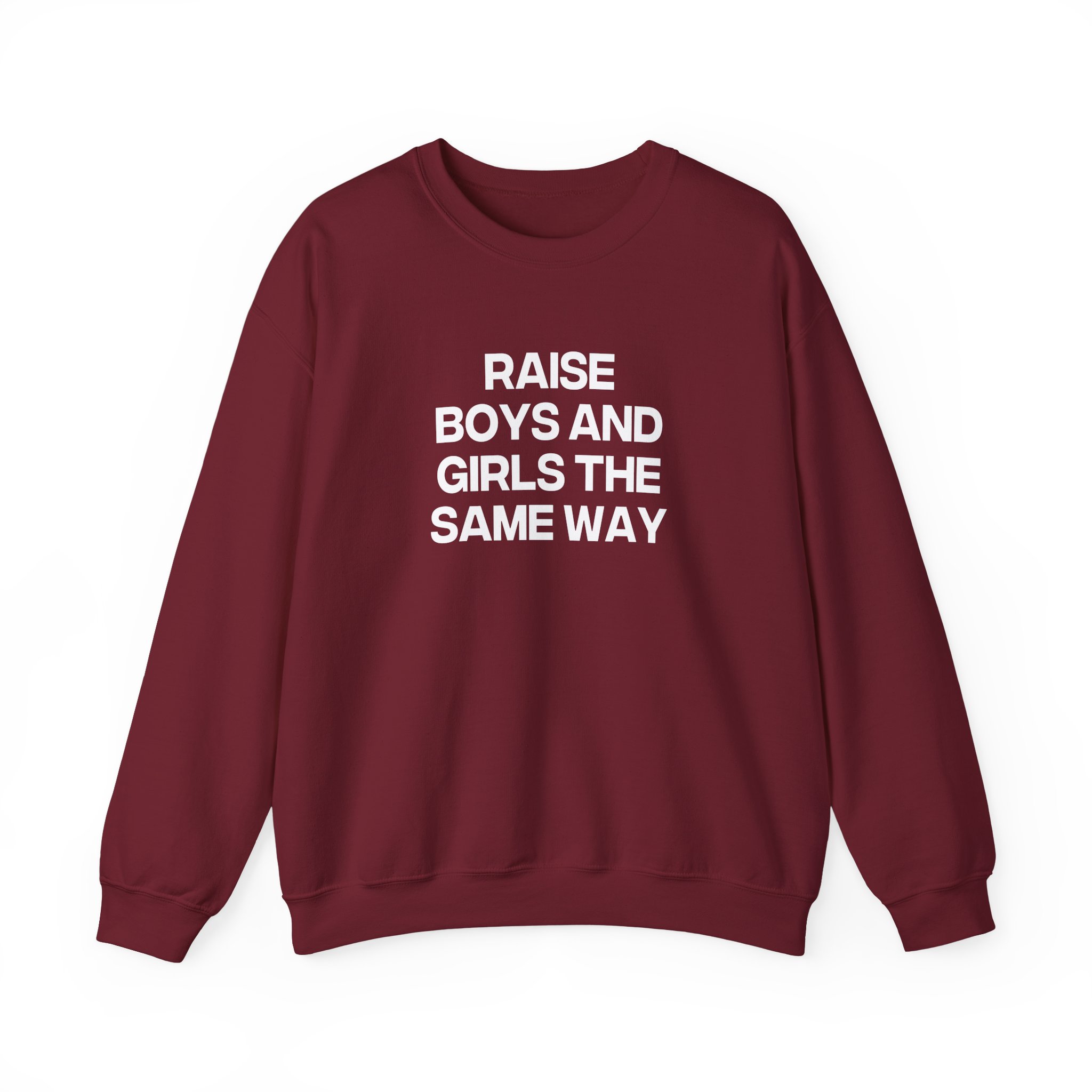 Jenny Holzer Raise the Same Way Unisex Heavy Blend™ Crewneck Sweatshirt - Image 21