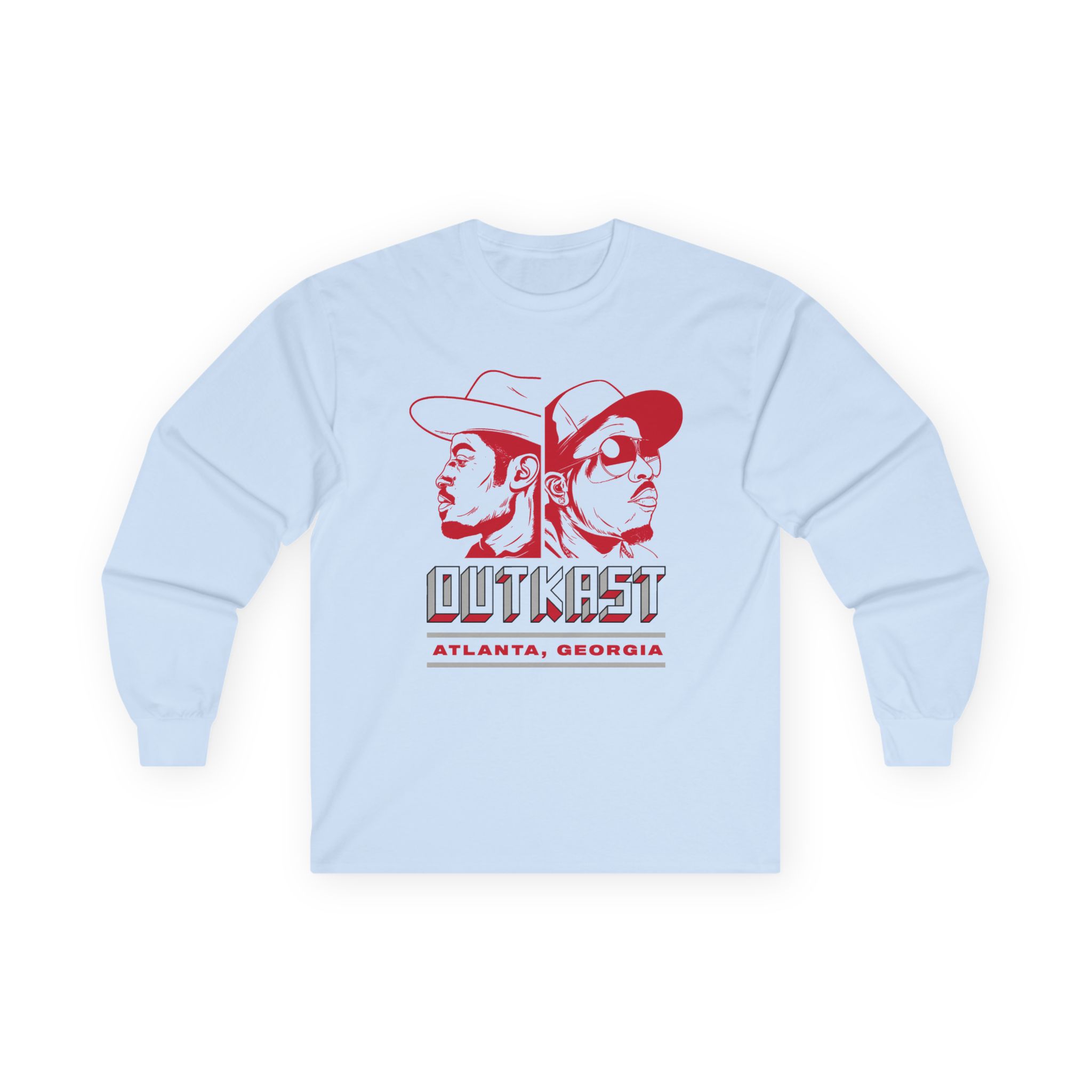 Outkast Outkast Atl Unisex Ultra Cotton Long Sleeve Tee - Image 9