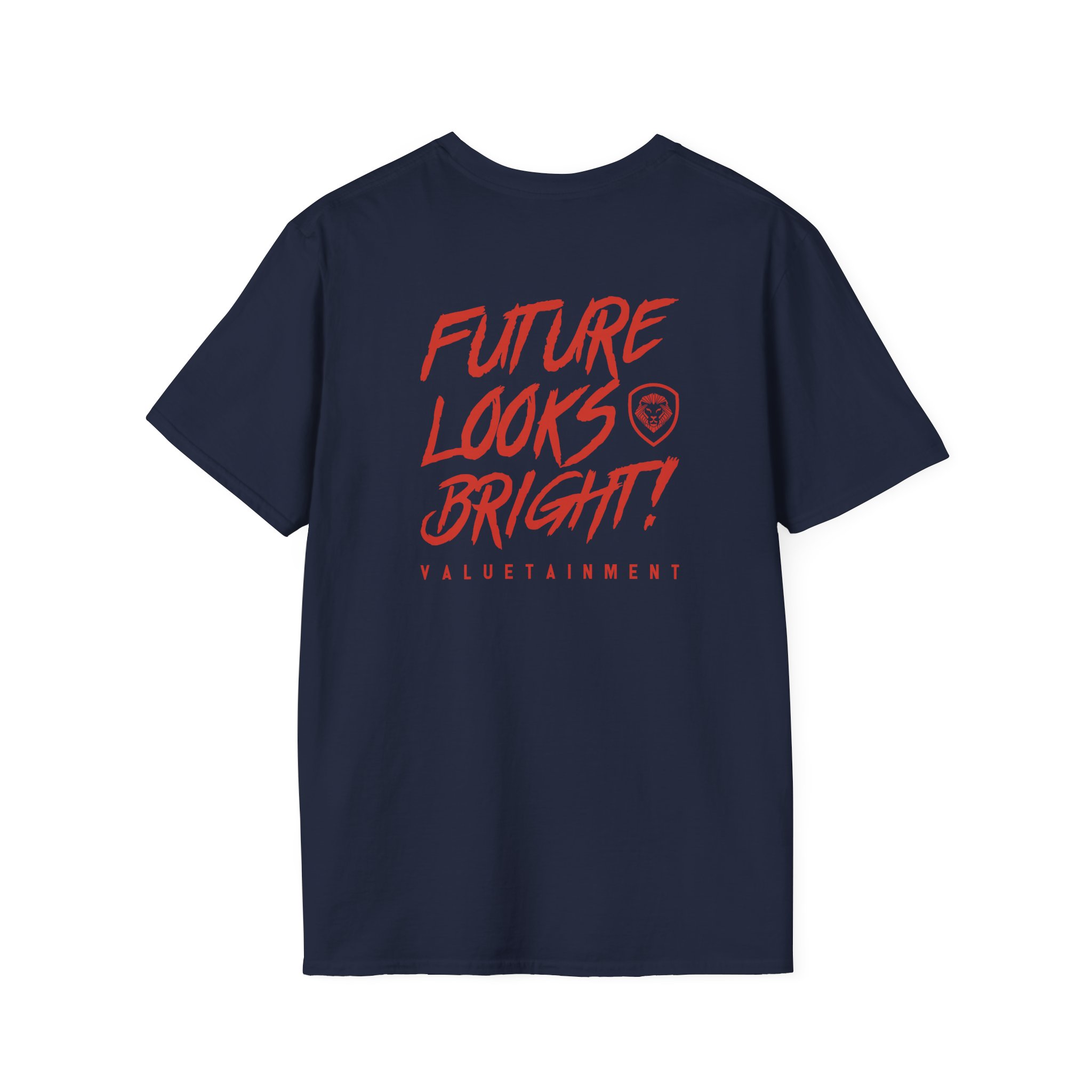 Valuetainment Future Looks Bright Unisex Softstyle T-Shirt - Image 16