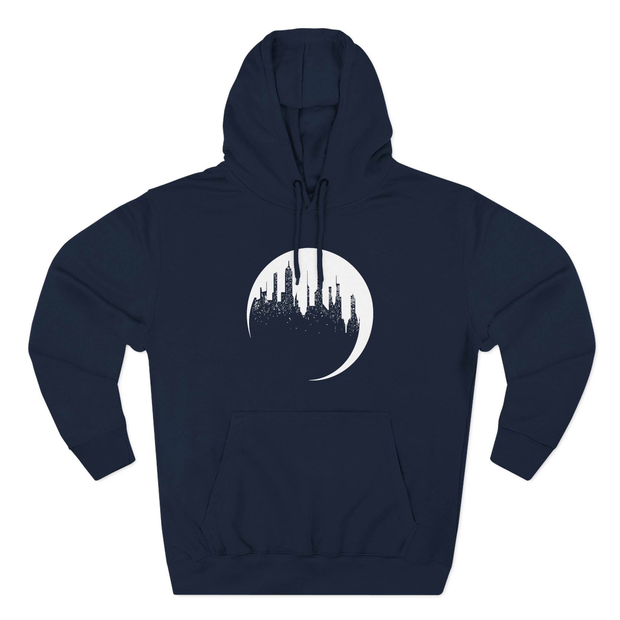 Dropout Unsleeping City Glow-In-The-Dark Three-Panel Fleece Hoodie - Image 9