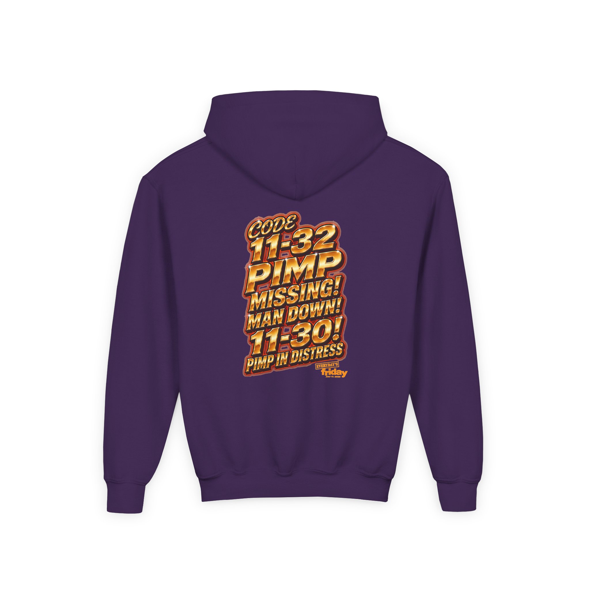 Ice Cube Pimp Youth Heavy Blend Hooded Sweatshirt - Image 8