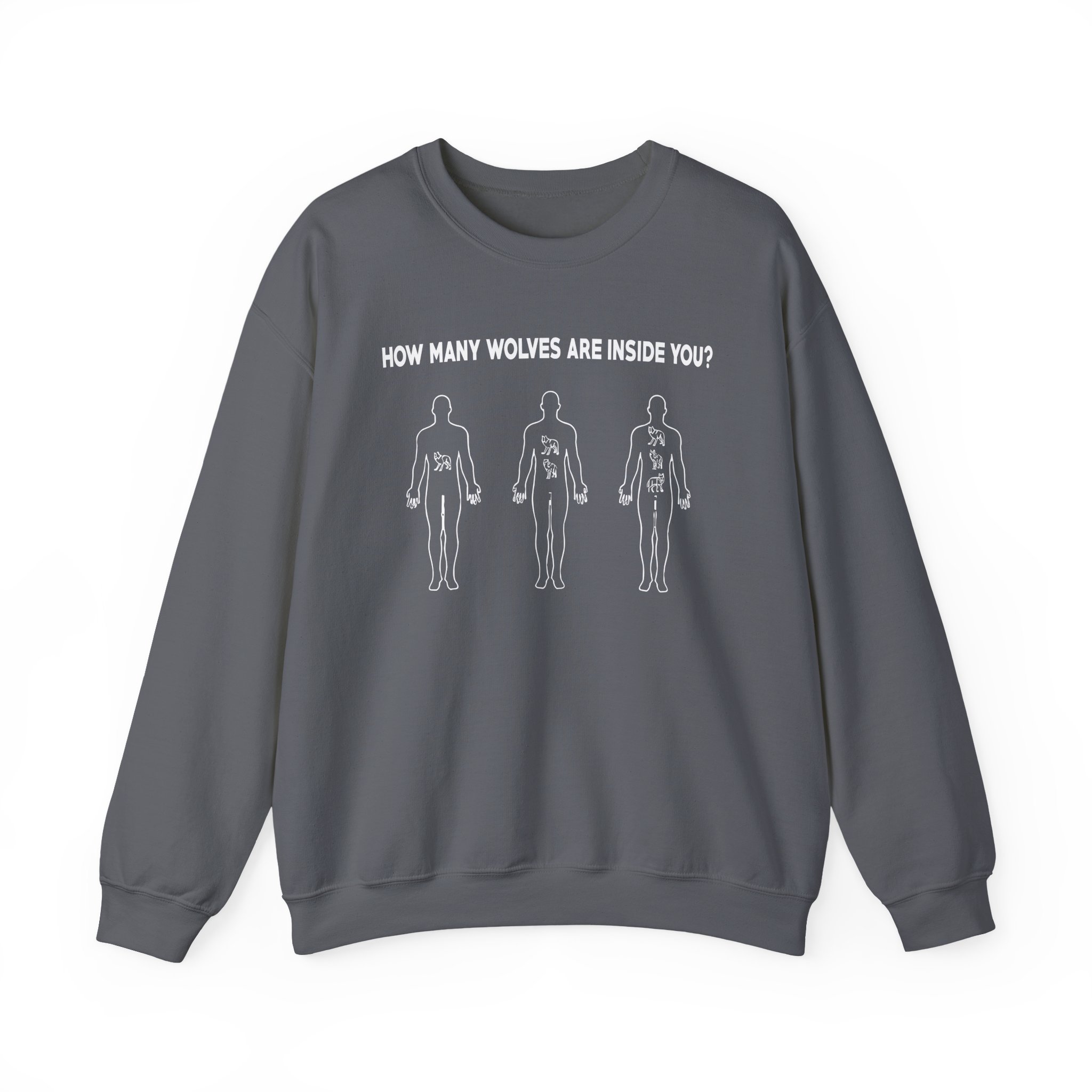 Caroline Polachek How Many Wolves Unisex Heavy Blend™ Crewneck Sweatshirt - Image 9