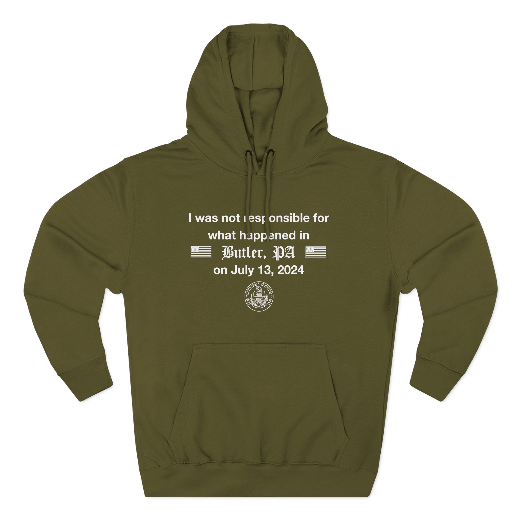 Jschlatt the Presidential Mishap Three-Panel Fleece Hoodie - Image 5