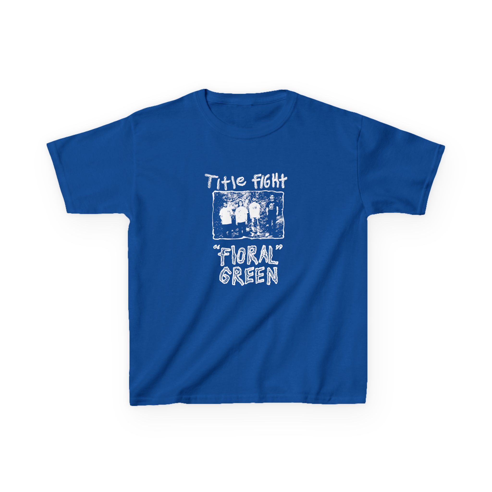 Kids Cold Cuts Title Fight Floral Green Promo Heavy Cotton™ Tee - Image 11