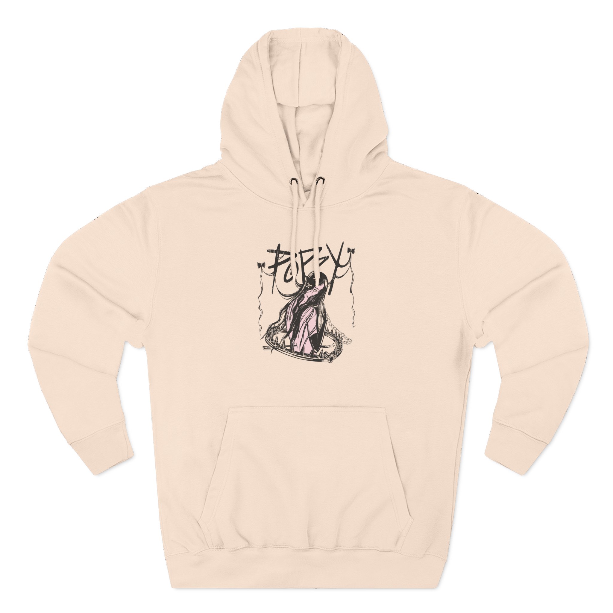 Poppy Three-Panel Fleece Hoodie - Image 7