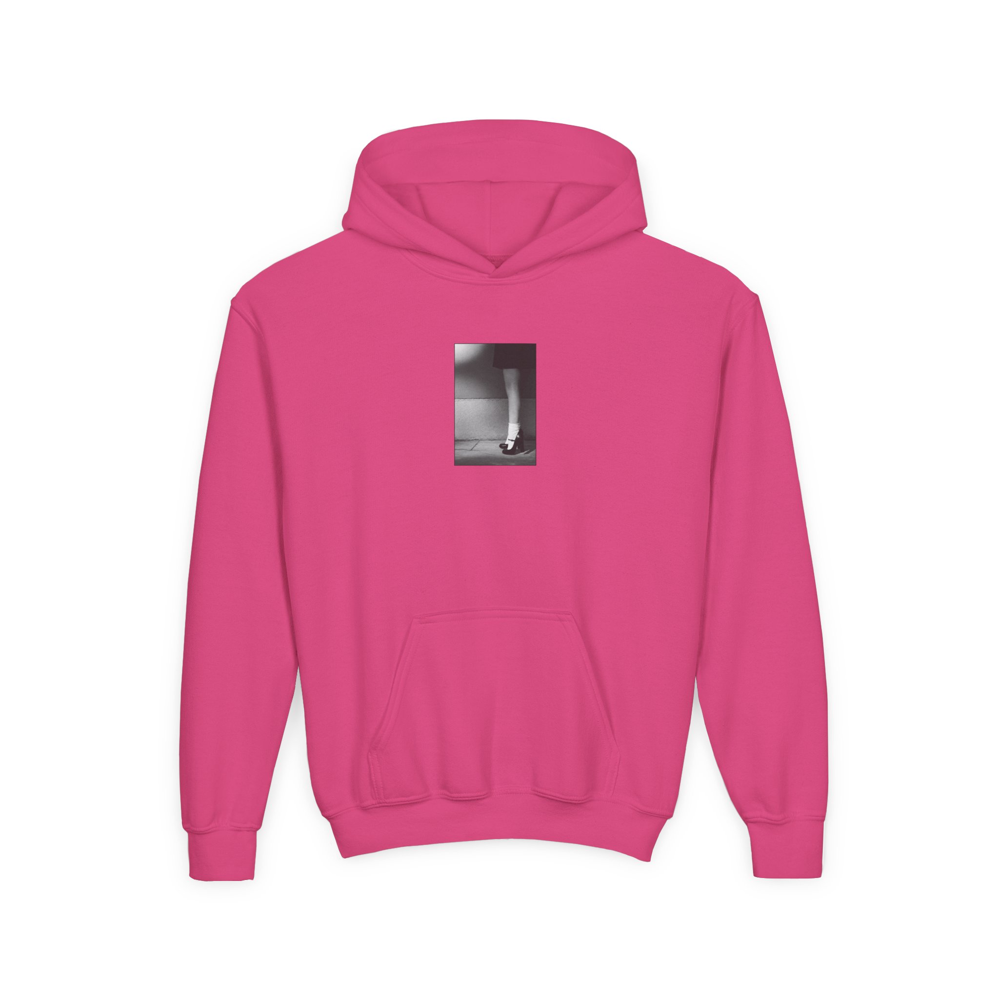 AG petal in the pavement Youth Heavy Blend Hooded Sweatshirt - Image 15