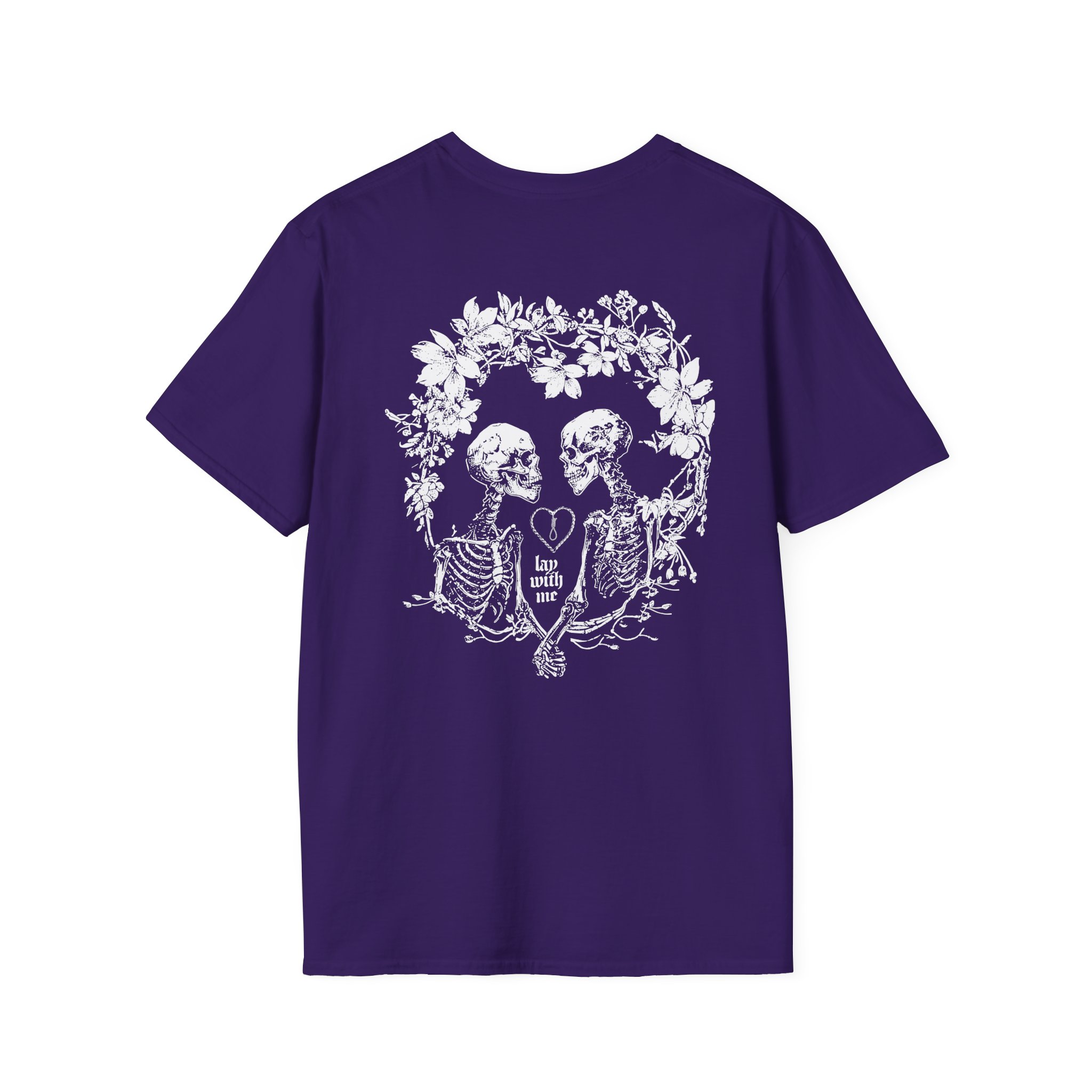 Paleface Swiss Lay With Me Flower Unisex Softstyle T-Shirt - Image 12
