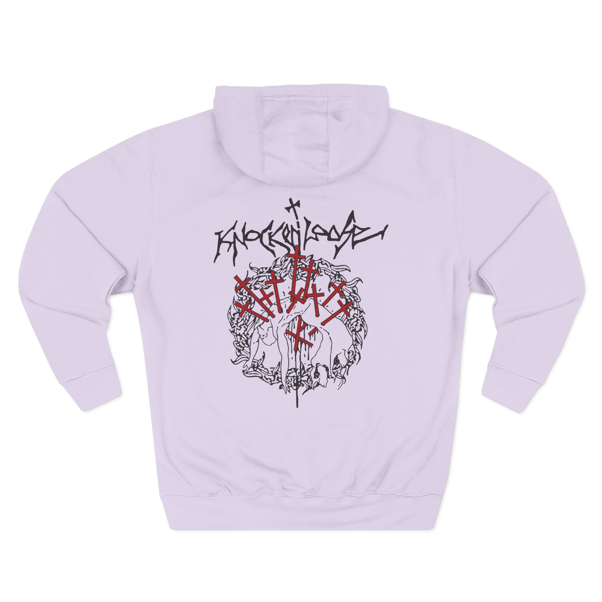 Knocked Loose Otak Ash Three-Panel Fleece Hoodie - Image 14