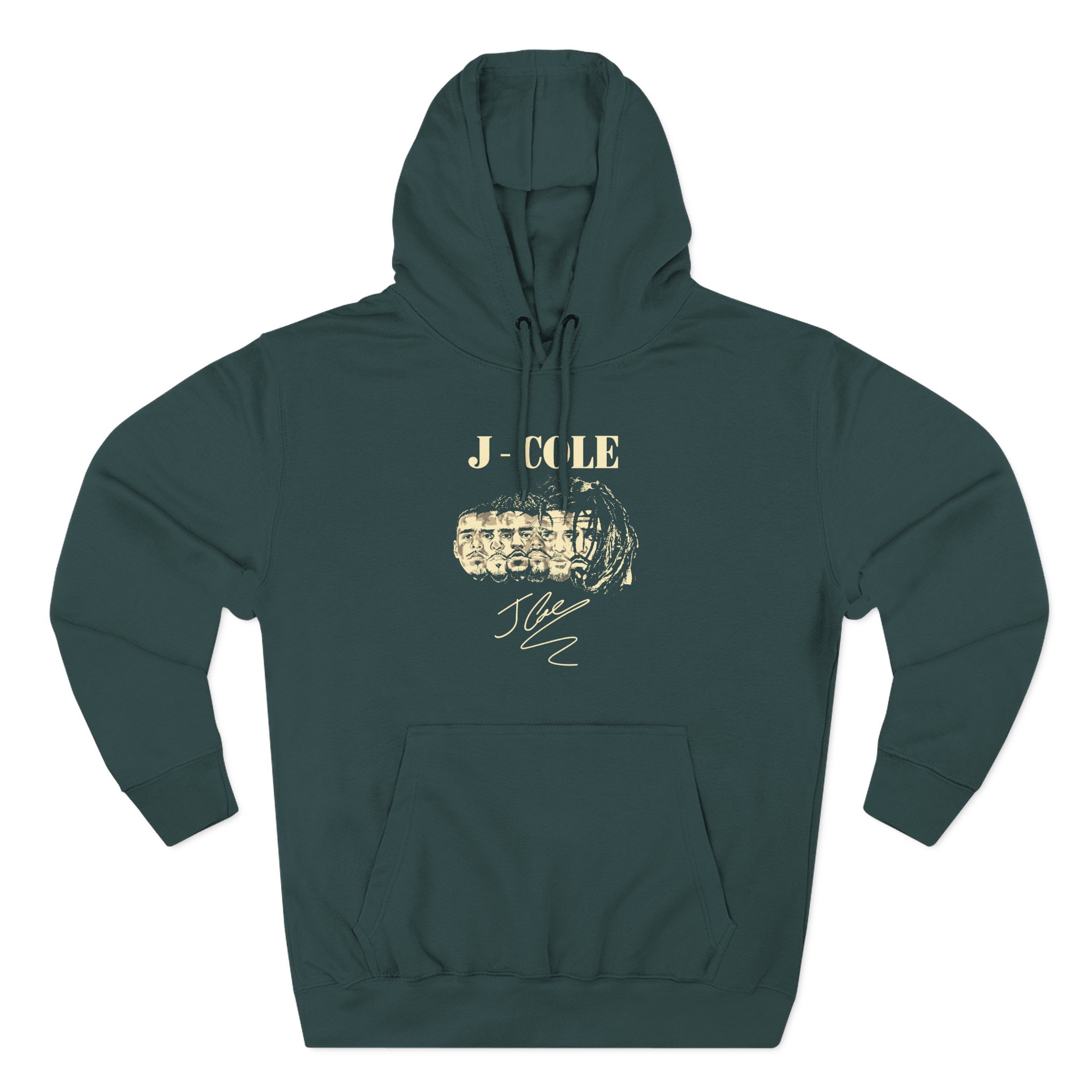 J Cole Three-Panel Fleece Hoodie - Image 5