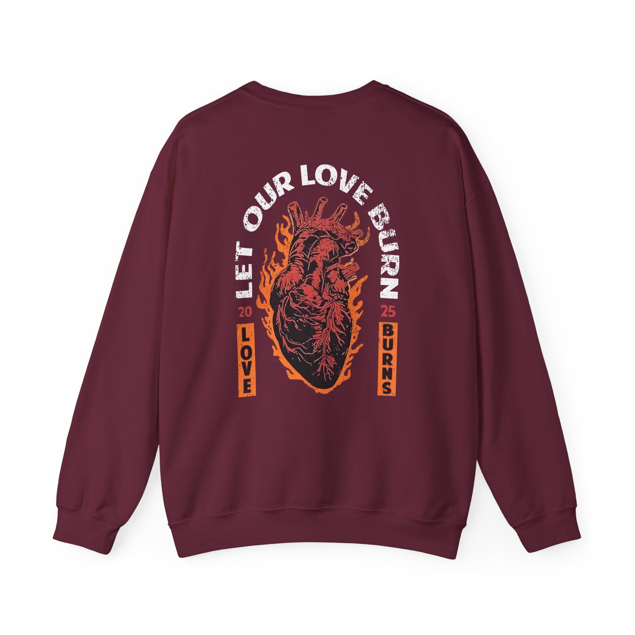 Paleface Swiss Love Burns Unisex Heavy Blend™ Crewneck Sweatshirt - Image 4