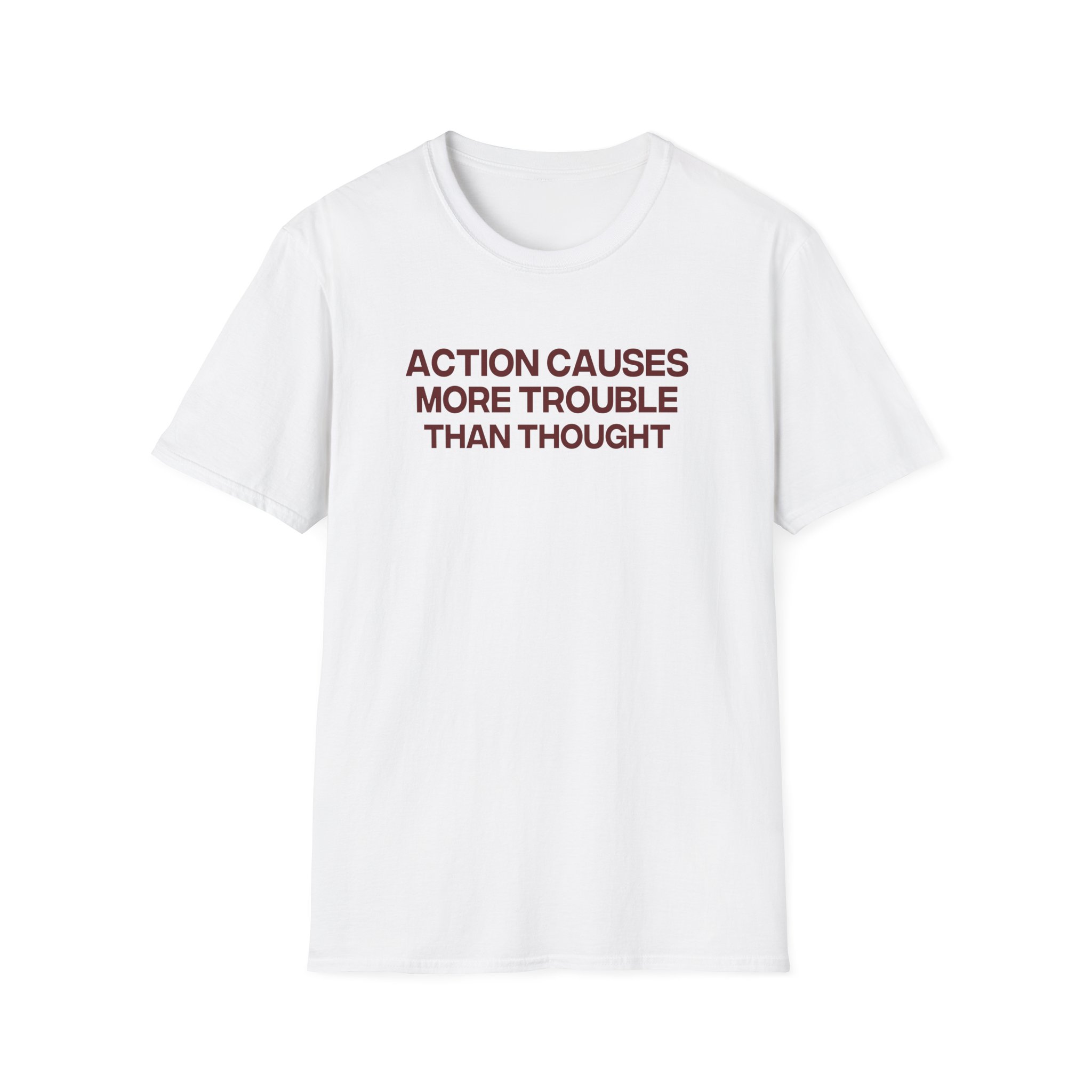 Jenny Holzer Action Causes More Trouble Than Thought Unisex Softstyle T-Shirt