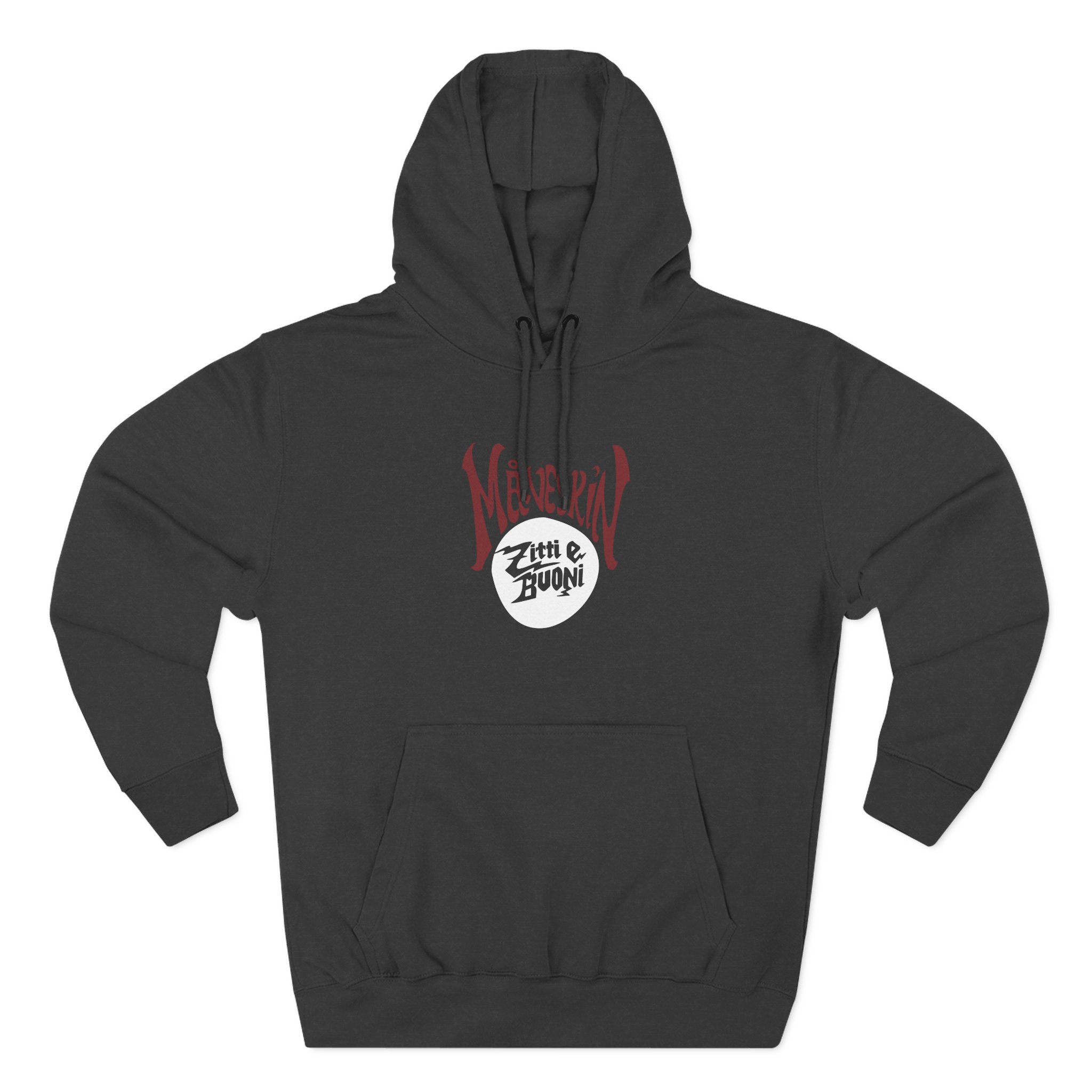 Maneskin Zitti e Buoni Three-Panel Fleece Hoodie - Image 3