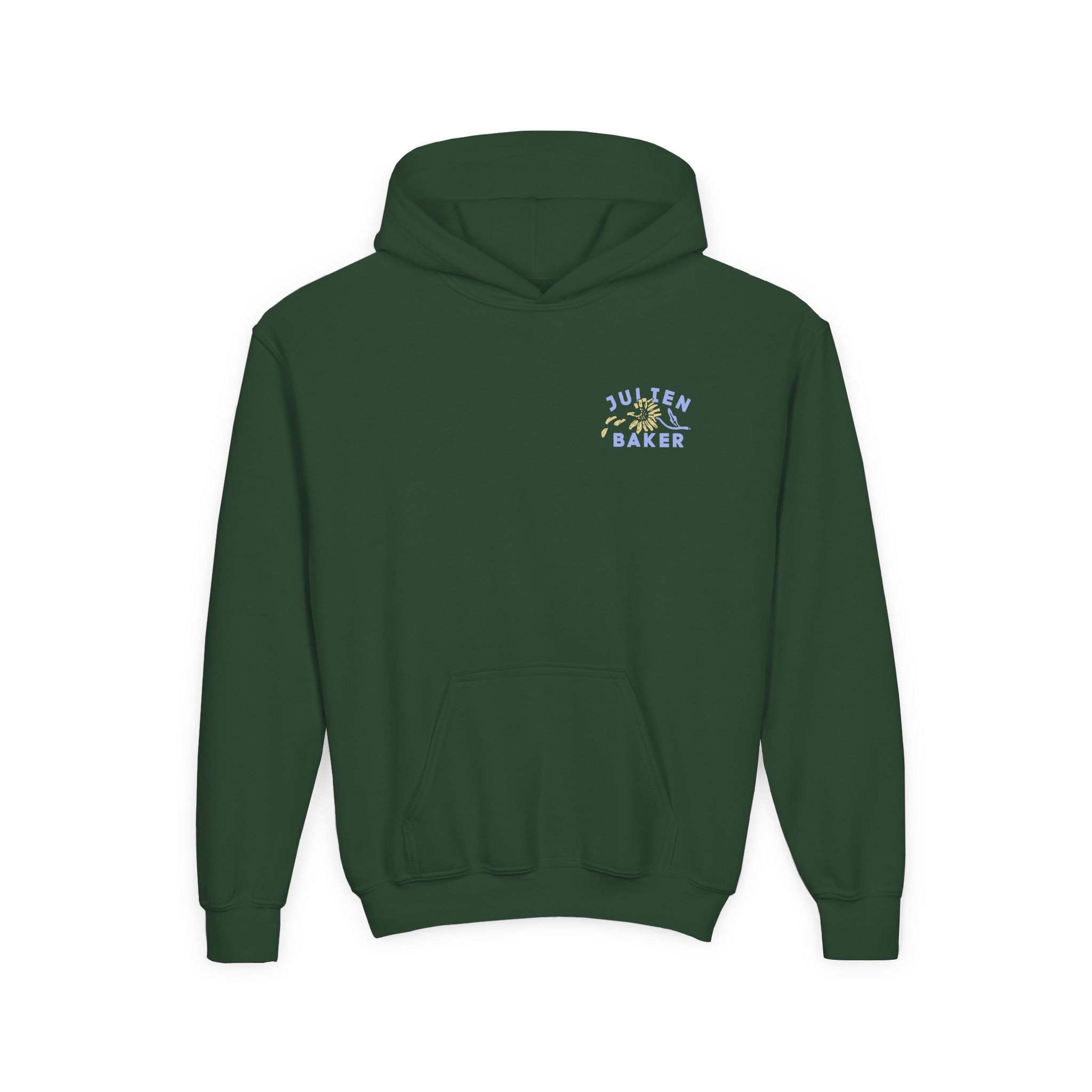 Julien Baker Youth Heavy Blend Hooded Sweatshirt - Image 5