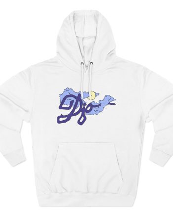 Djo Crux Deluxe Cityscape Three-Panel Fleece Hoodie