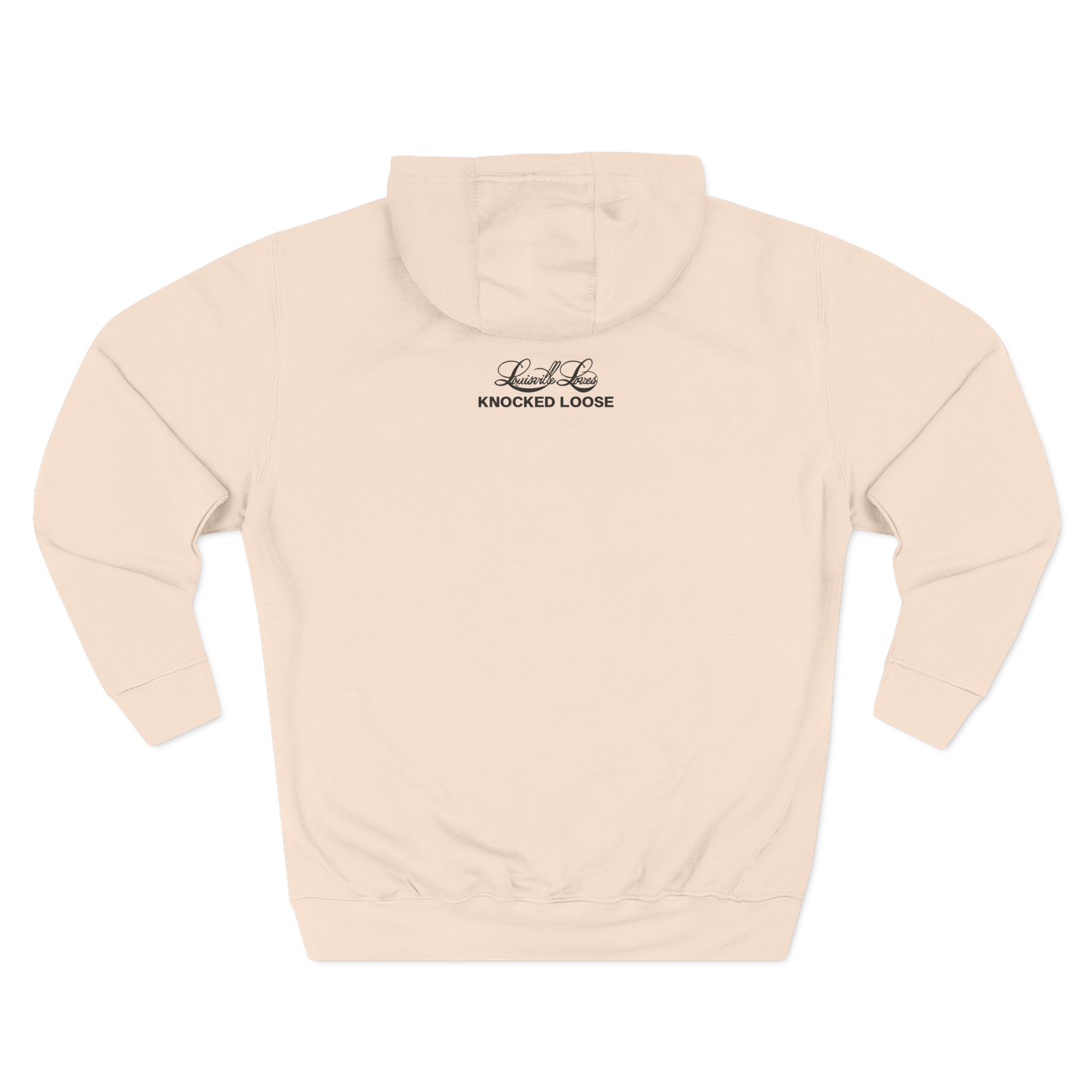 Knocked Loose I Heart Kl Three-Panel Fleece Hoodie - Image 8