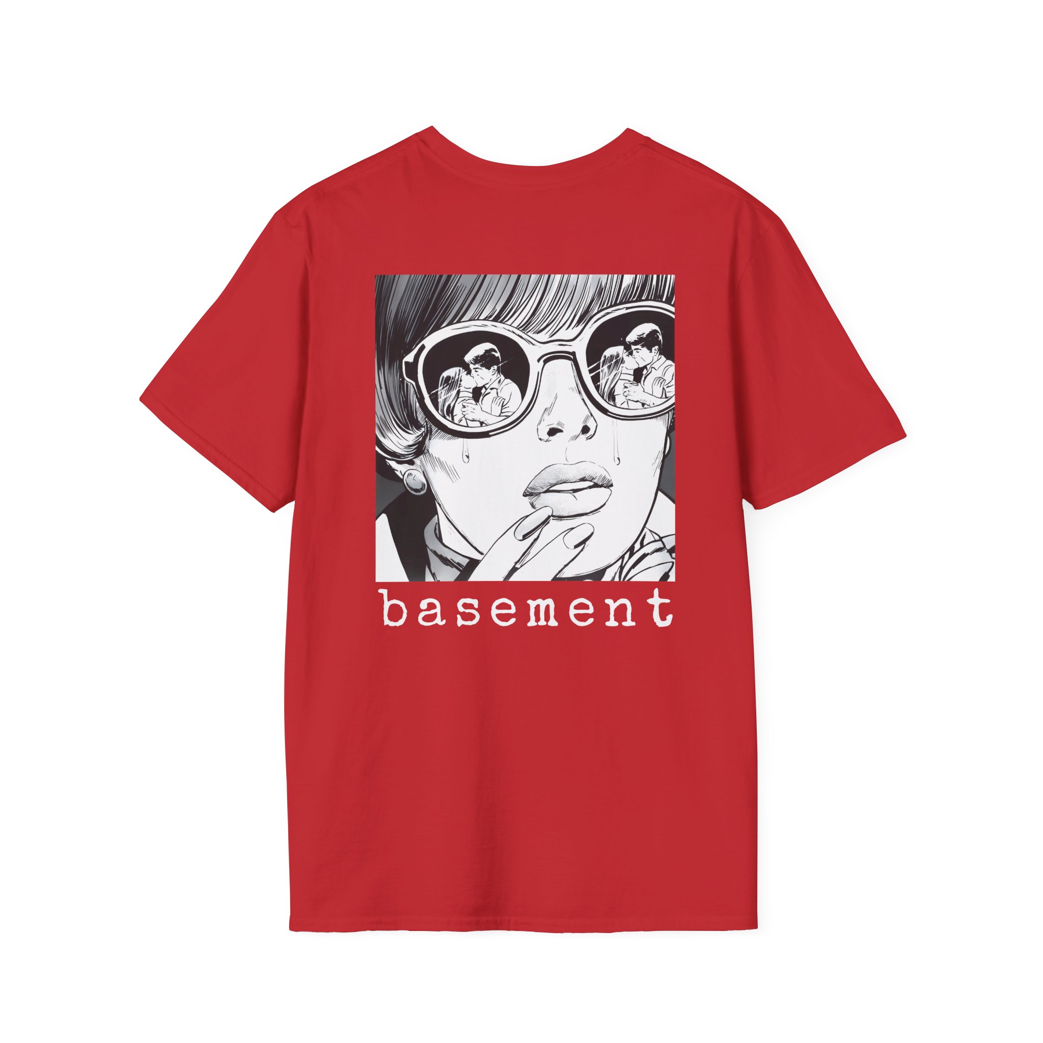 Cold Cuts Basement Couple Unisex Softstyle T-Shirt - Image 26