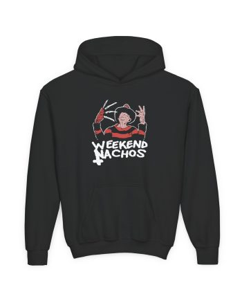Youth Weekend Nachos Freddy Heavy Blend Hooded Sweatshirt
