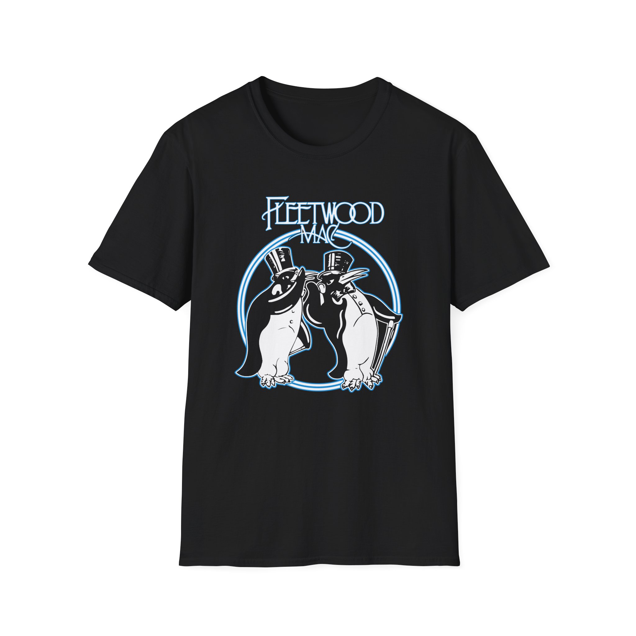 Fleetwood Mac Penguin Unisex Softstyle T-Shirt