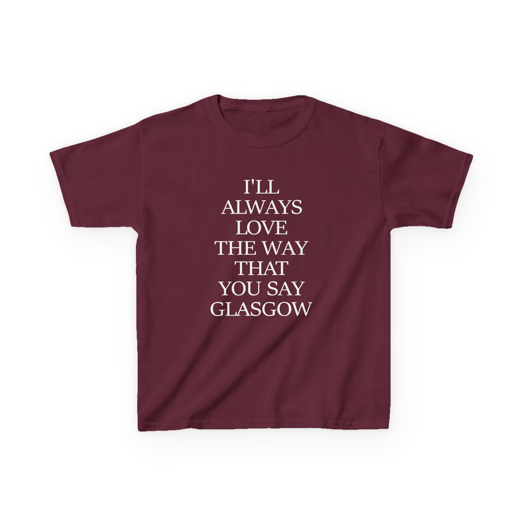 The Snuts I'll Always Love the Way That You Say Glasgow Kids Heavy Cotton™ Tee - Image 3